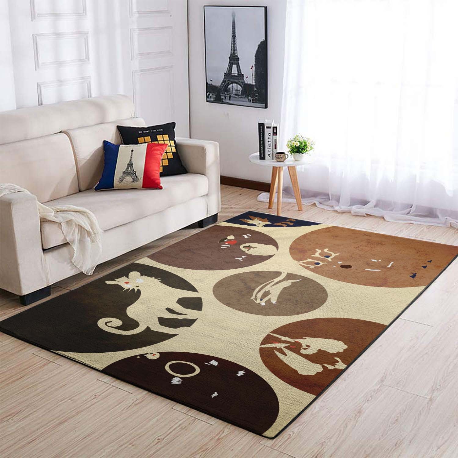 Pokemon Kangaskhan Persian Area Rug – Anime Floor Mat