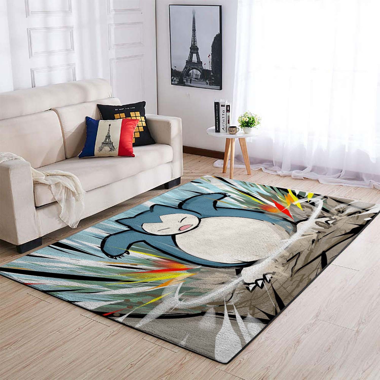Pokemon Snorlax Area Rug – Anime Floor Mat