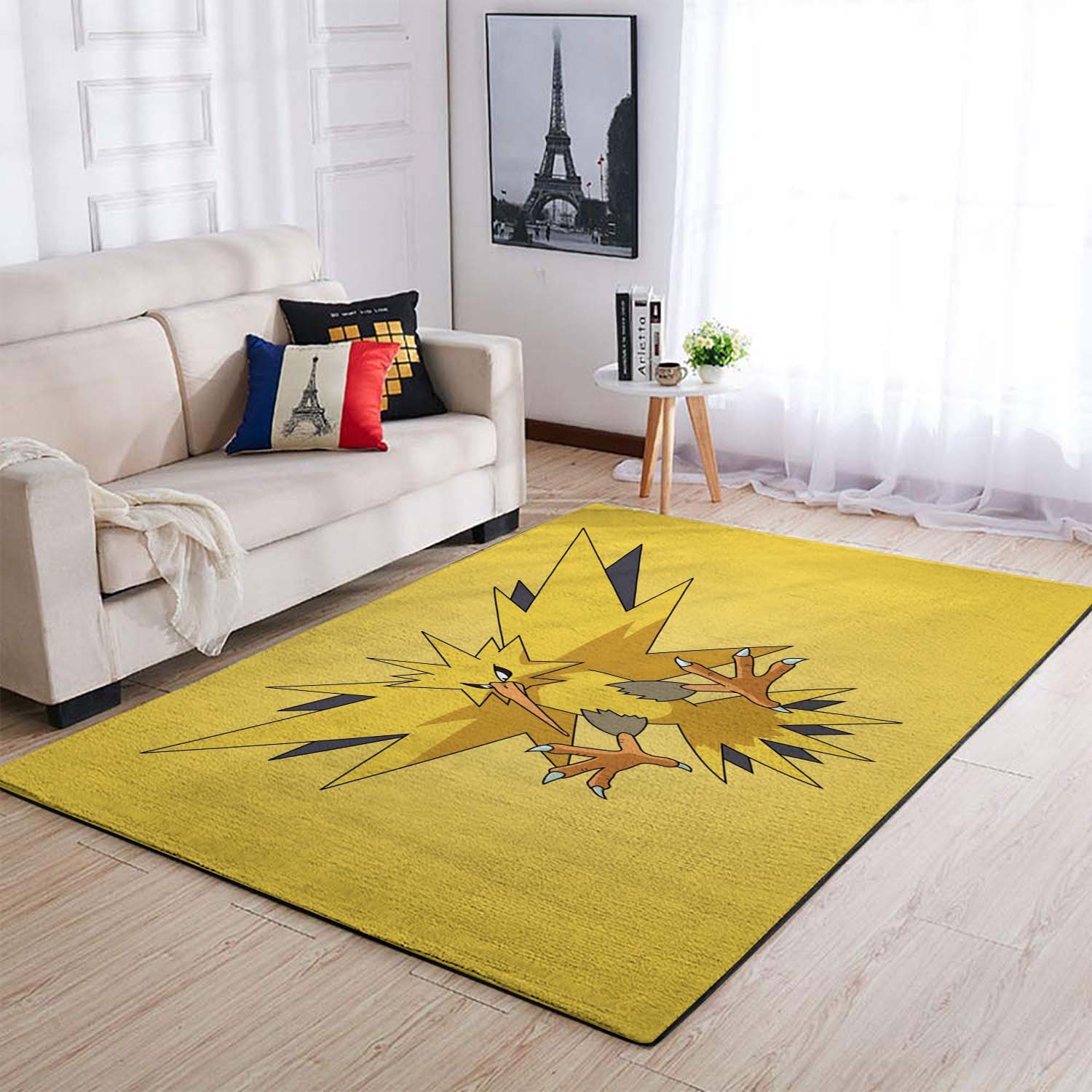 Pokemon Zapdos Area Rug – Anime Floor Mat