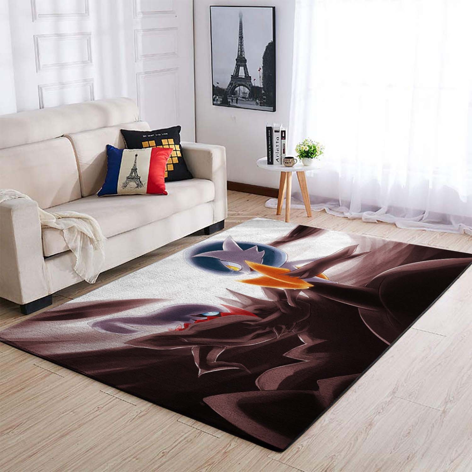 Pokemon Darkrai Gardevoir Area Rug – Anime Floor Mat