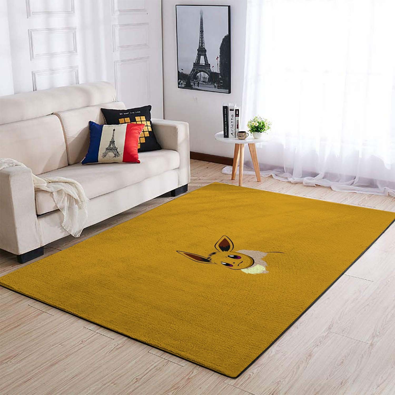 Pokemon Eevee Area Rug – Anime Floor Mat
