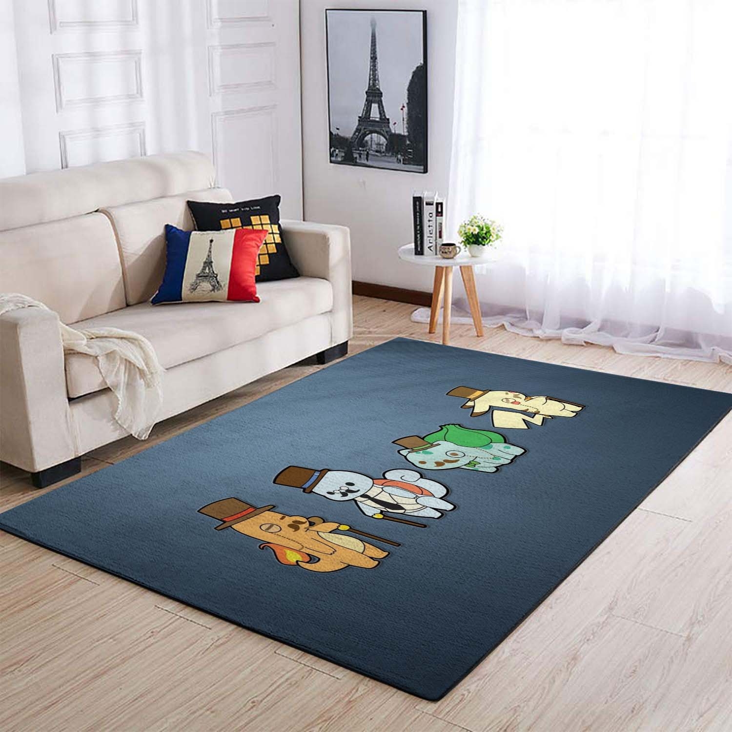 Pokemon Gentlemen Area Rug – Anime Floor Mat