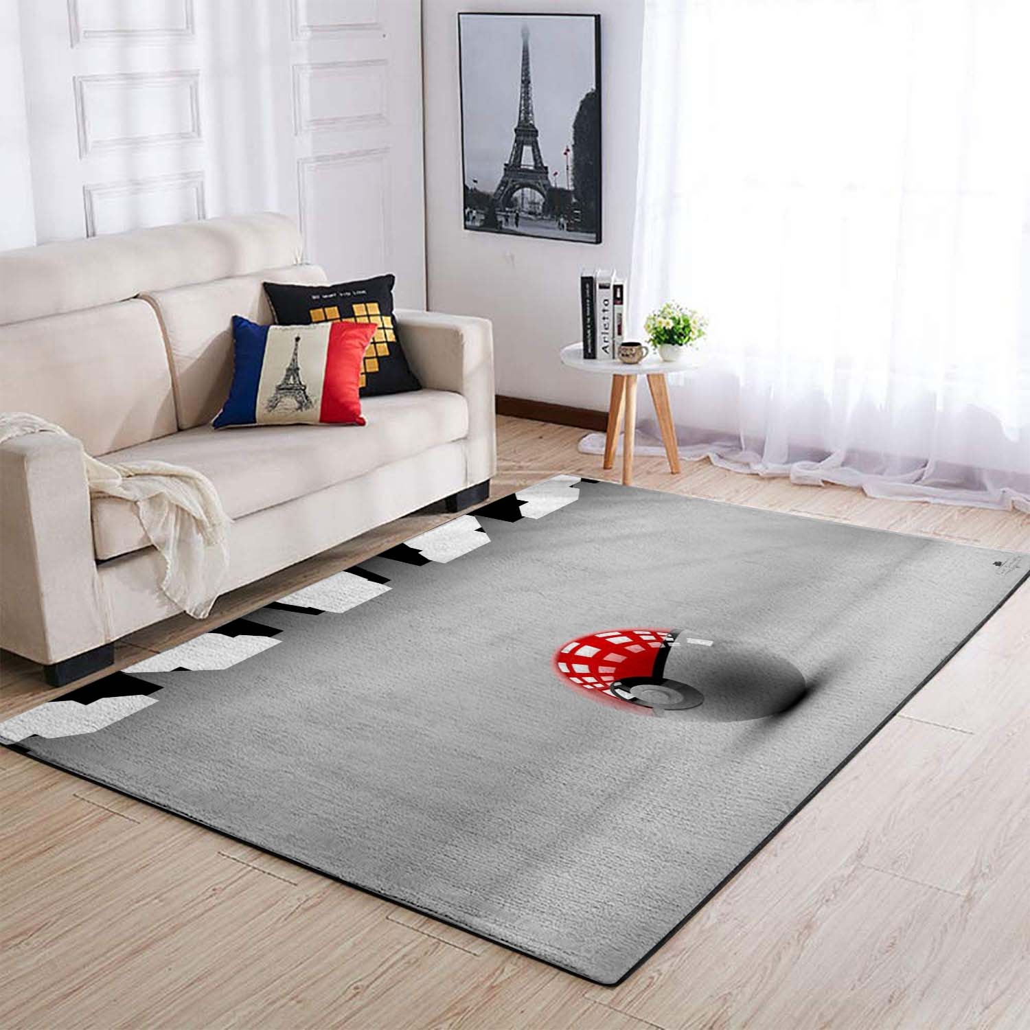 Pokemonemon Crystal Area Rug – Anime Floor Mat
