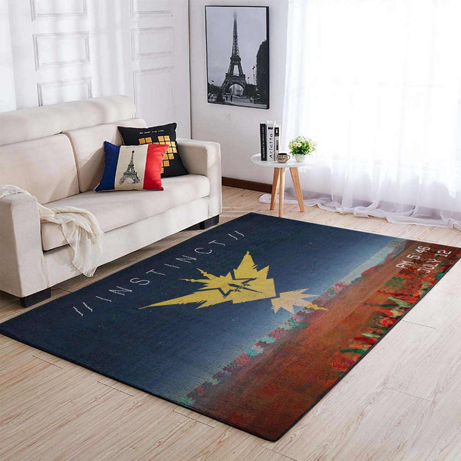 Pokemonemon Go Team Mystic Instinct Valor Area Rug – Anime Floor Mat