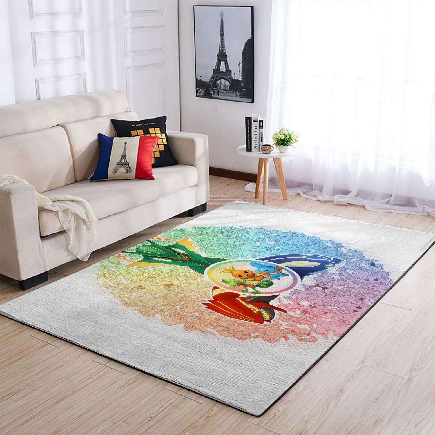 Pokemon Rayquaza Area Rug – Anime Floor Mat