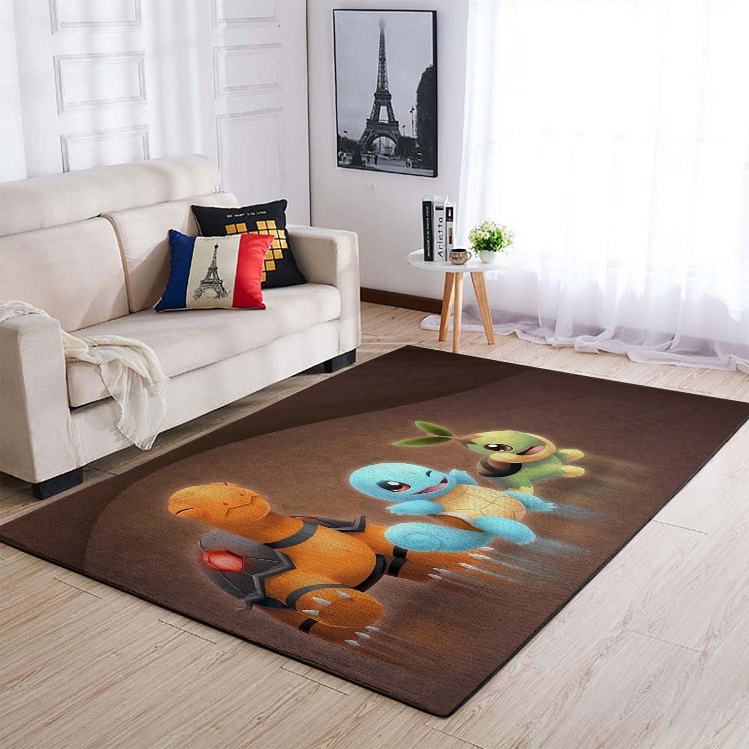 Pokemon Squirtle Torkoal Turtle Turtwig Area Rug – Anime Floor Mat