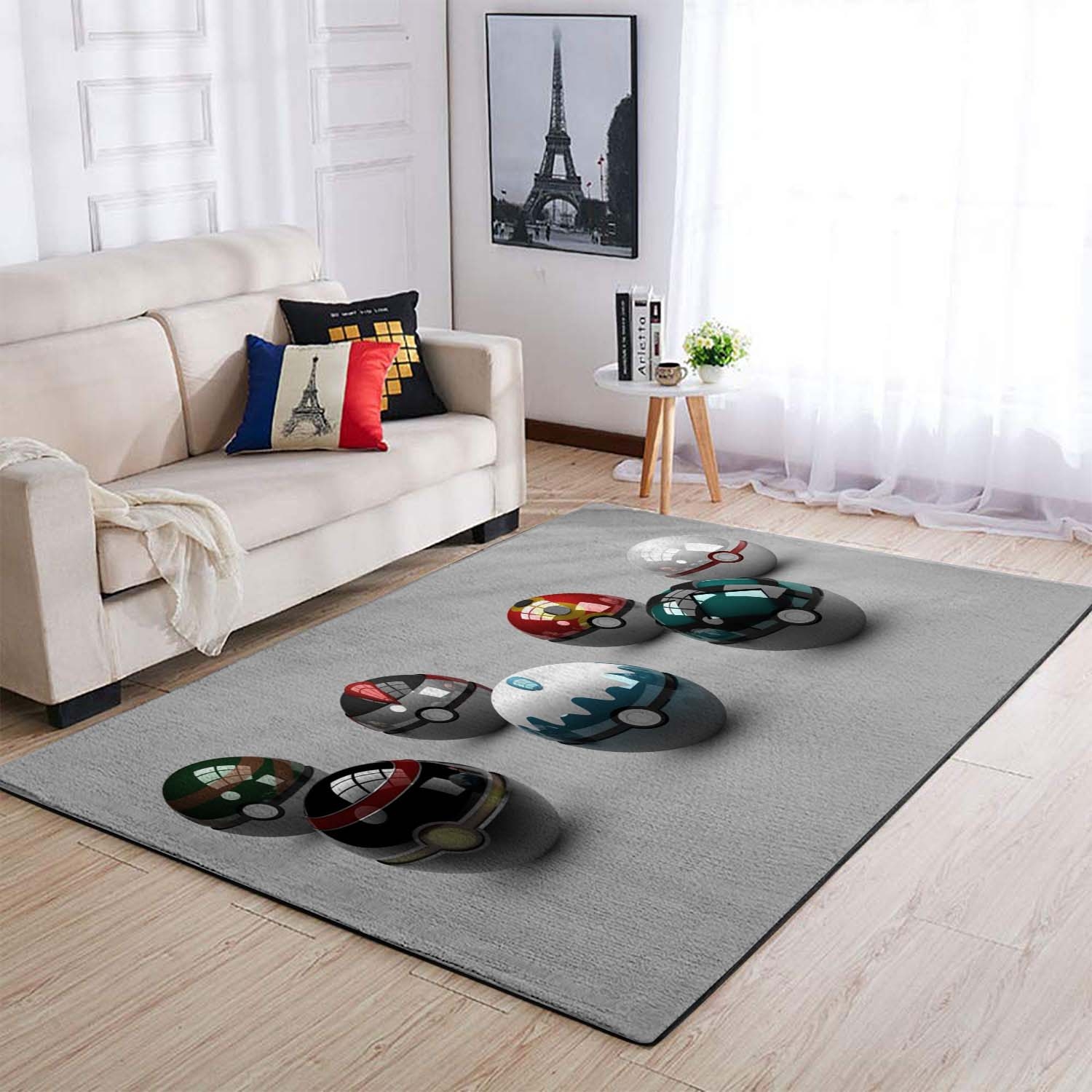 Pokemon Poké Ball Area Rug – Anime Floor Mat