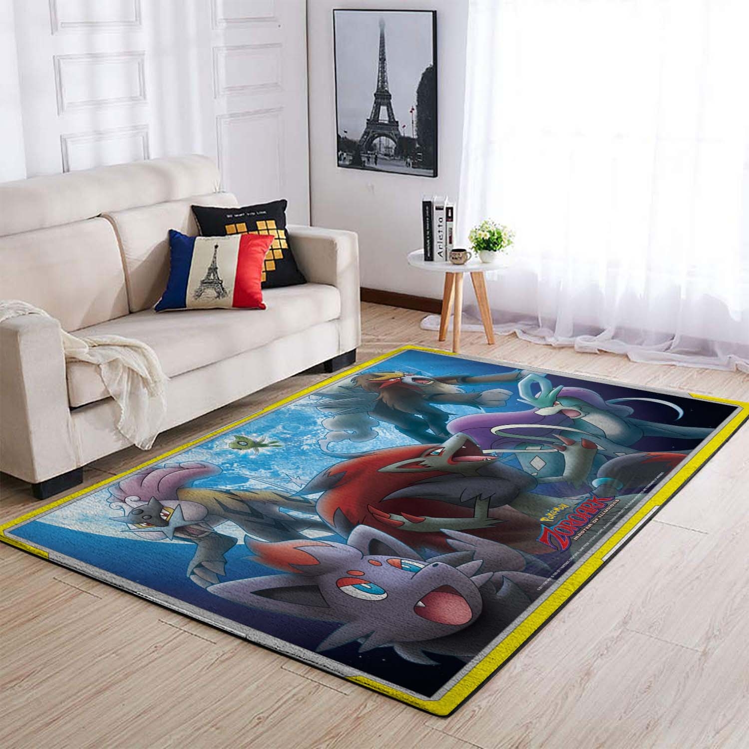 Pokemon Celebi Entei Raikou Suicune Area Rug – Anime Floor Mat