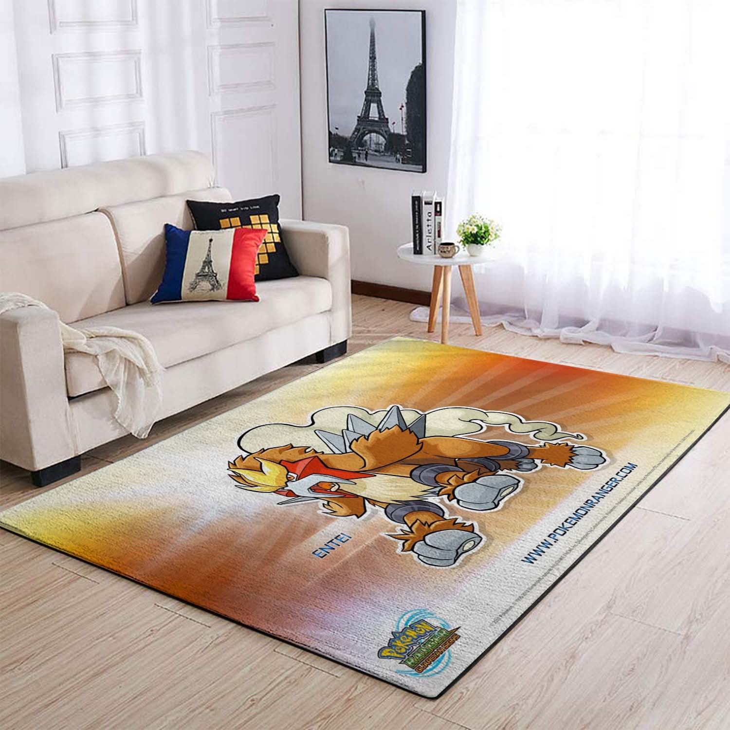 Pokemon Entei Area Rug – Anime Floor Mat