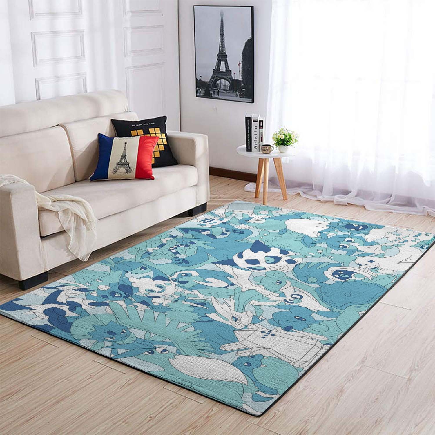 Pokemon Games Ice Video Area Rug – Anime Floor Mat