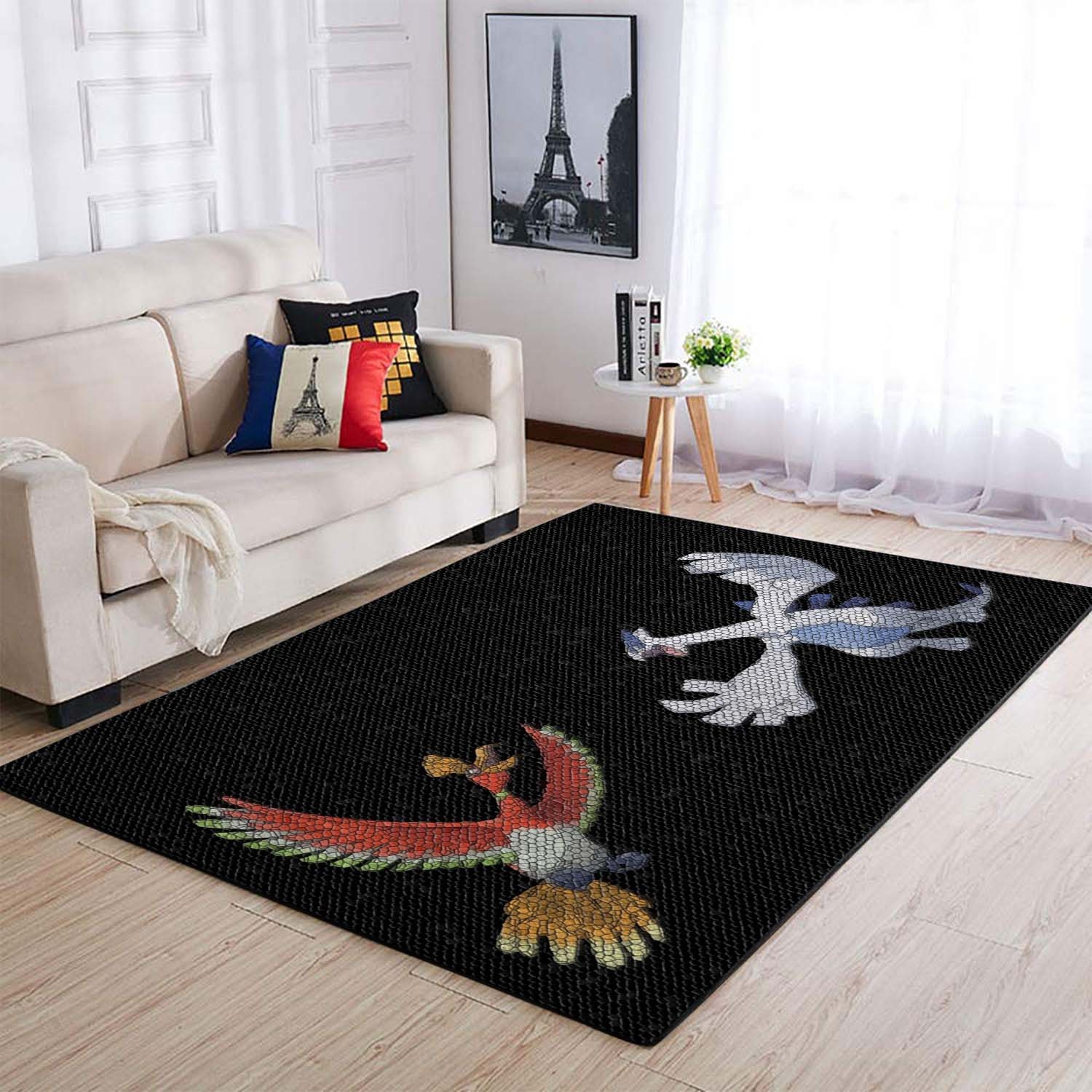 Pokemon Ho Lugia Mosaic Oh Area Rug – Anime Floor Mat