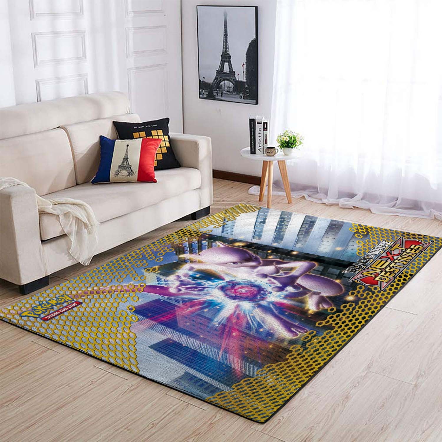 Pokemon Mewtwo 01 Area Rug – Anime Floor Mat