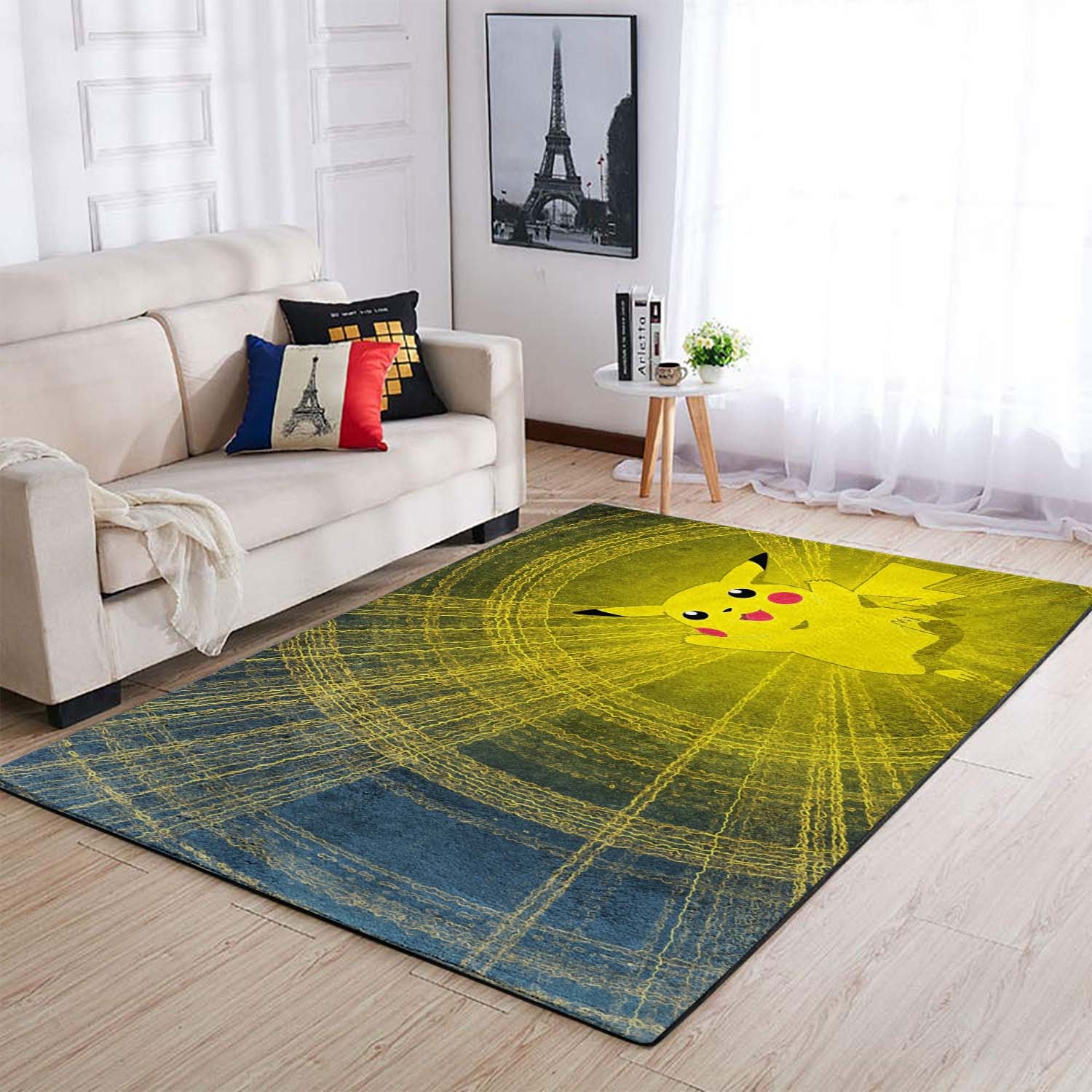 Pokemon Pikachu Area Rug – Anime Floor Mat