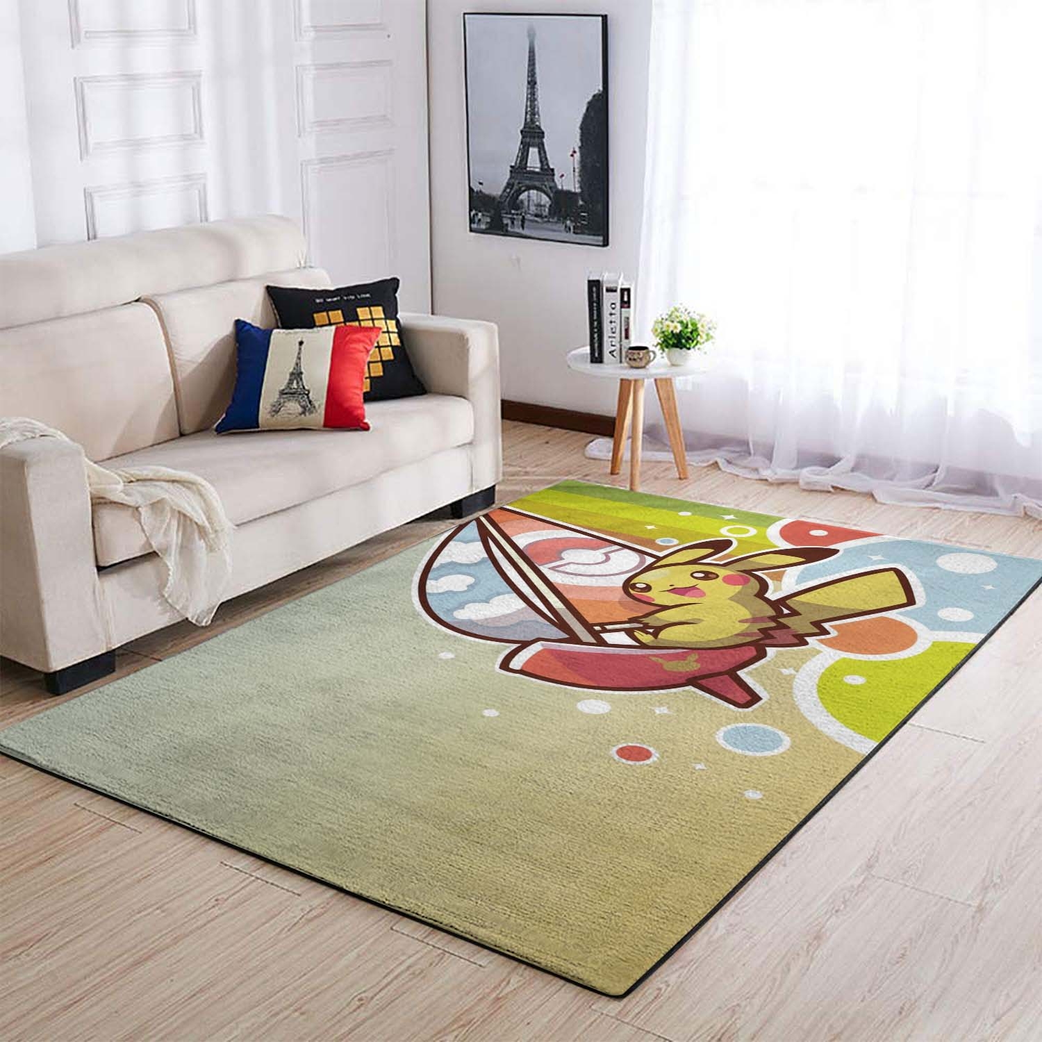 Pokemon Pikachu 02 Area Rug – Anime Floor Mat