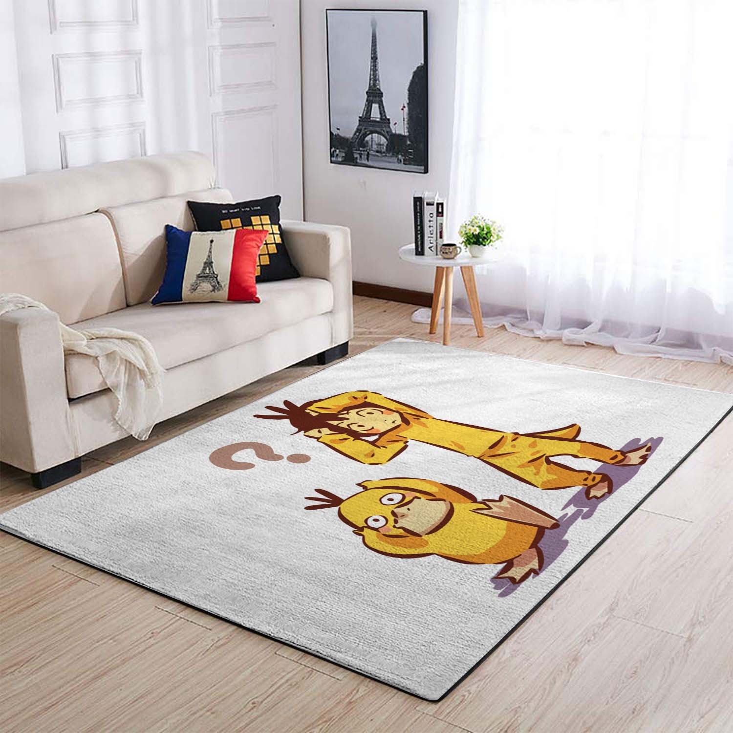 Pokemon Psyduck Area Rug – Anime Floor Mat