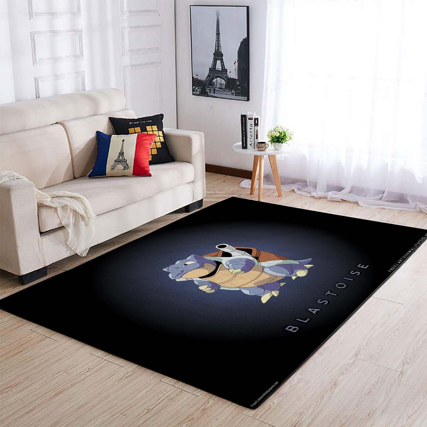 Pokemon Simple Blastoise Area Rug – Anime Floor Mat