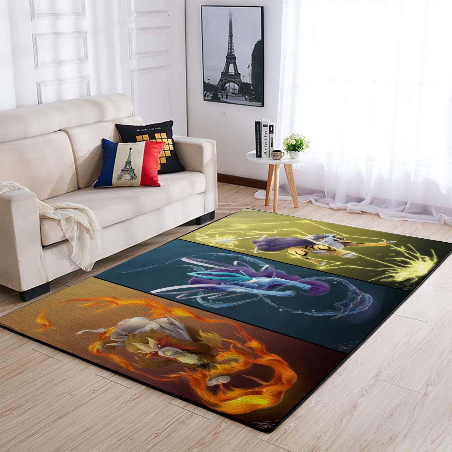 Pokemon Crystal Biology Organ Area Rug – Anime Floor Mat
