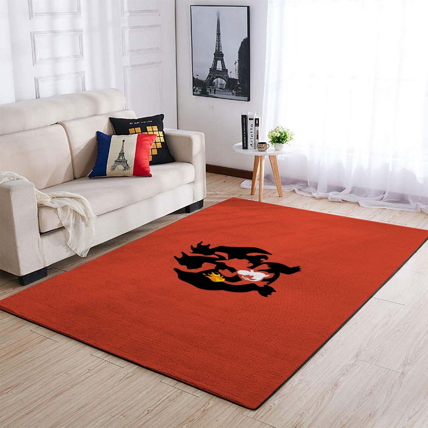 Pokemon First Generation Charizard Evolution Charmander Charmeleon Area Rug – Anime Floor Mat