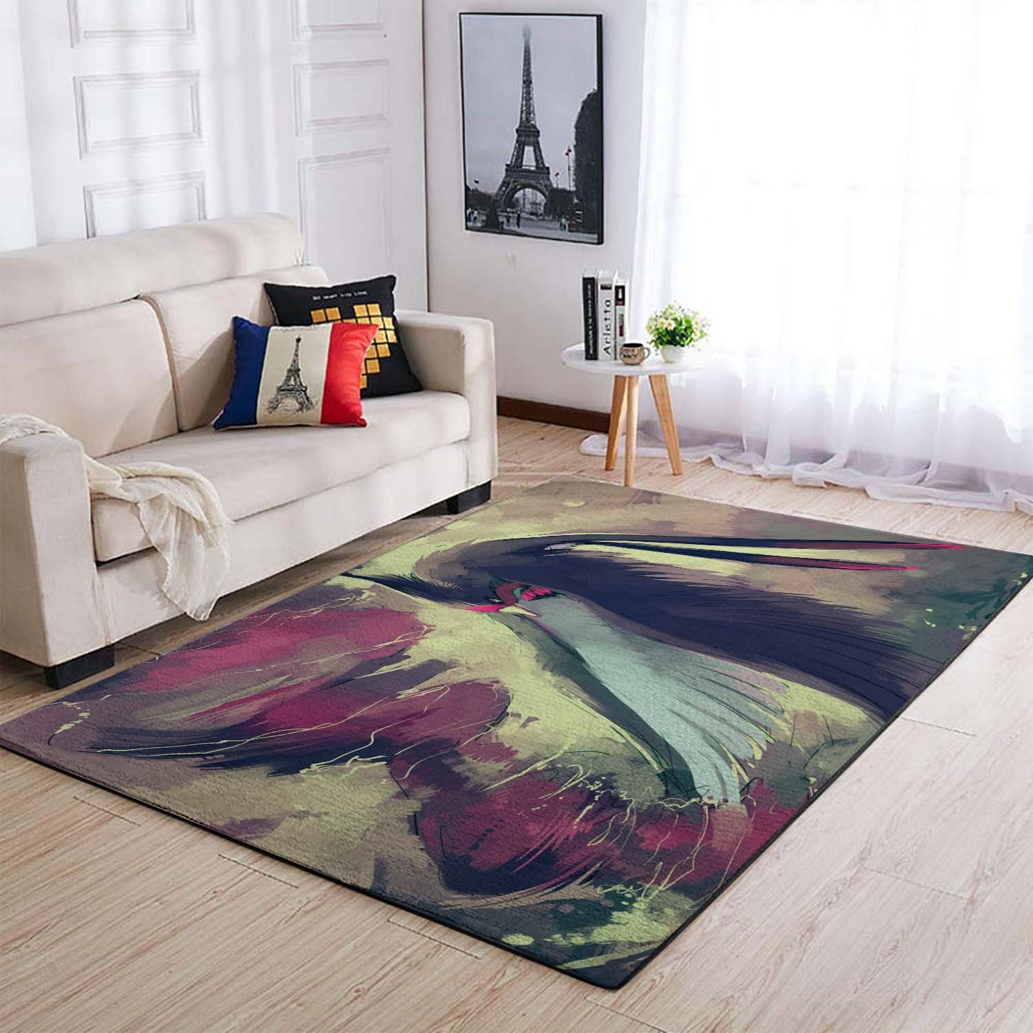 Pokemon Painting Birds Swellow Wing Area Rug – Anime Floor Mat