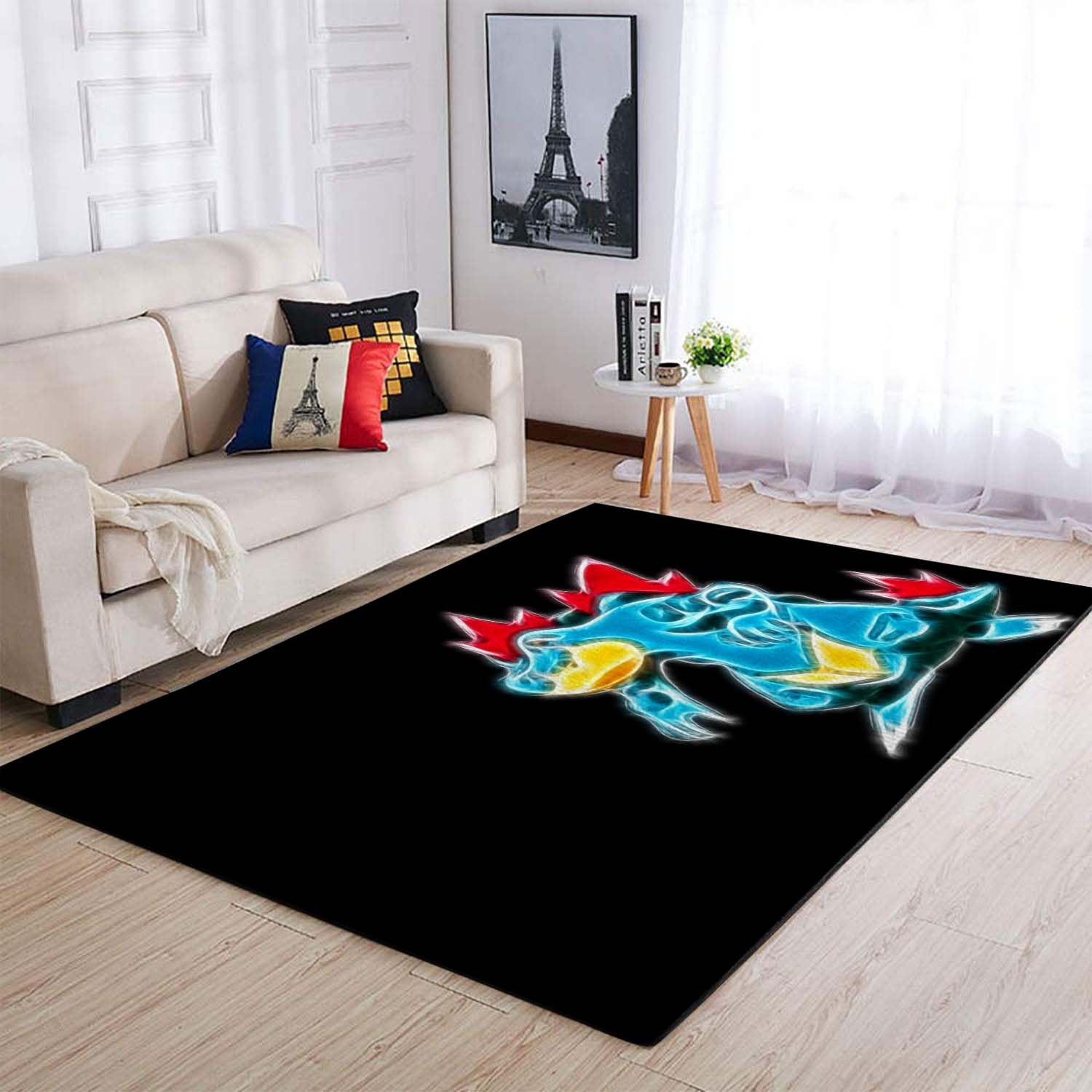  Pokemon Dragon Fractalius Area Rug – Anime Floor Mat