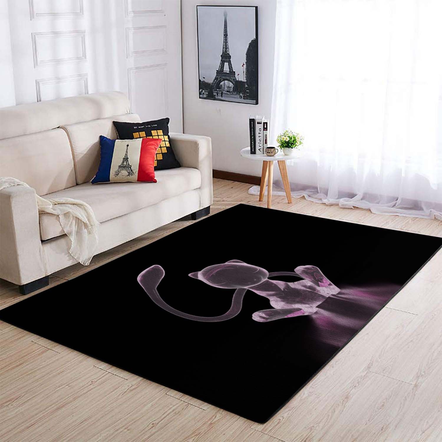 Pokemon First Generation Mew Area Rug – Anime Floor Mat