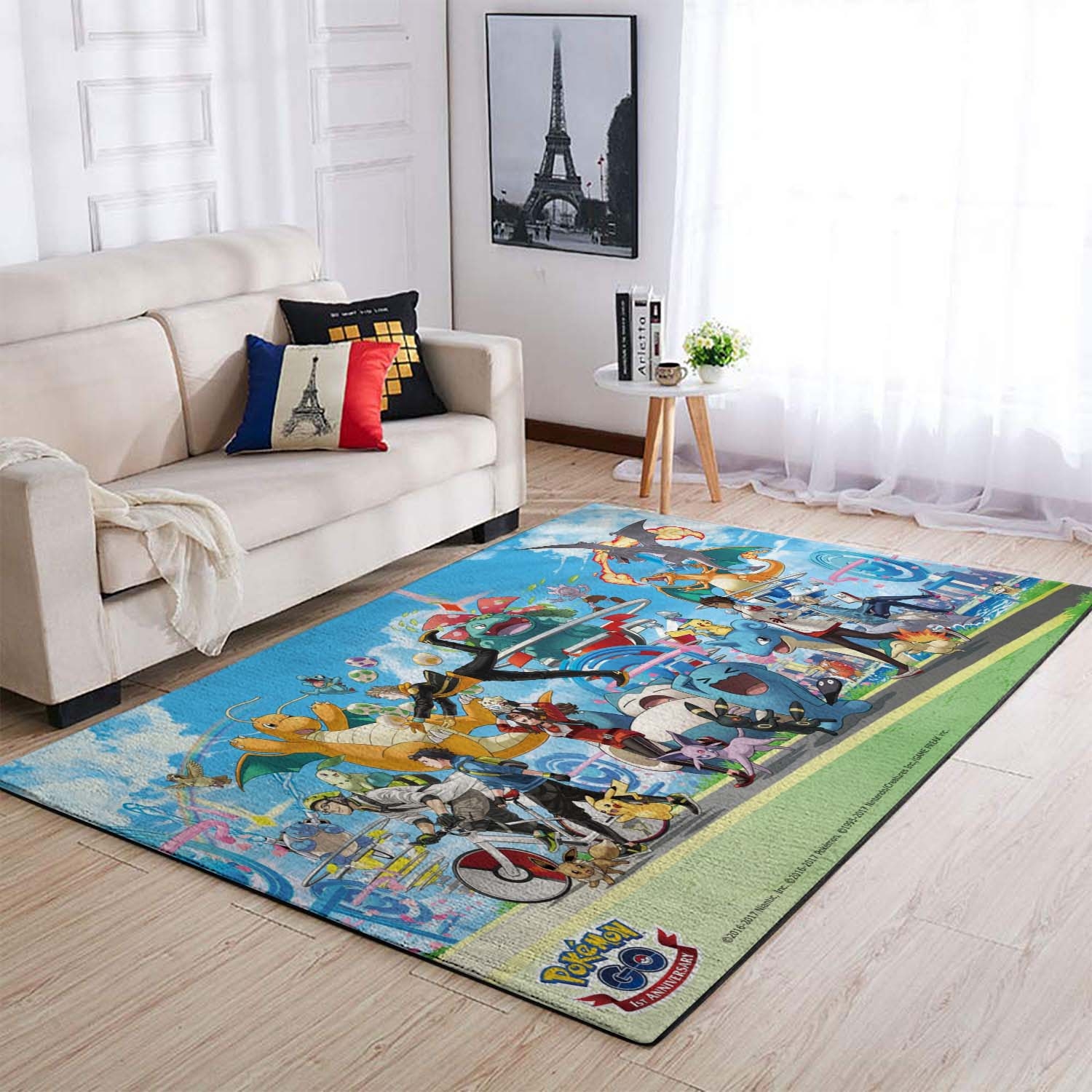 Pokemon Go Pikachu Pokemon Area Rug – Anime Floor Mat