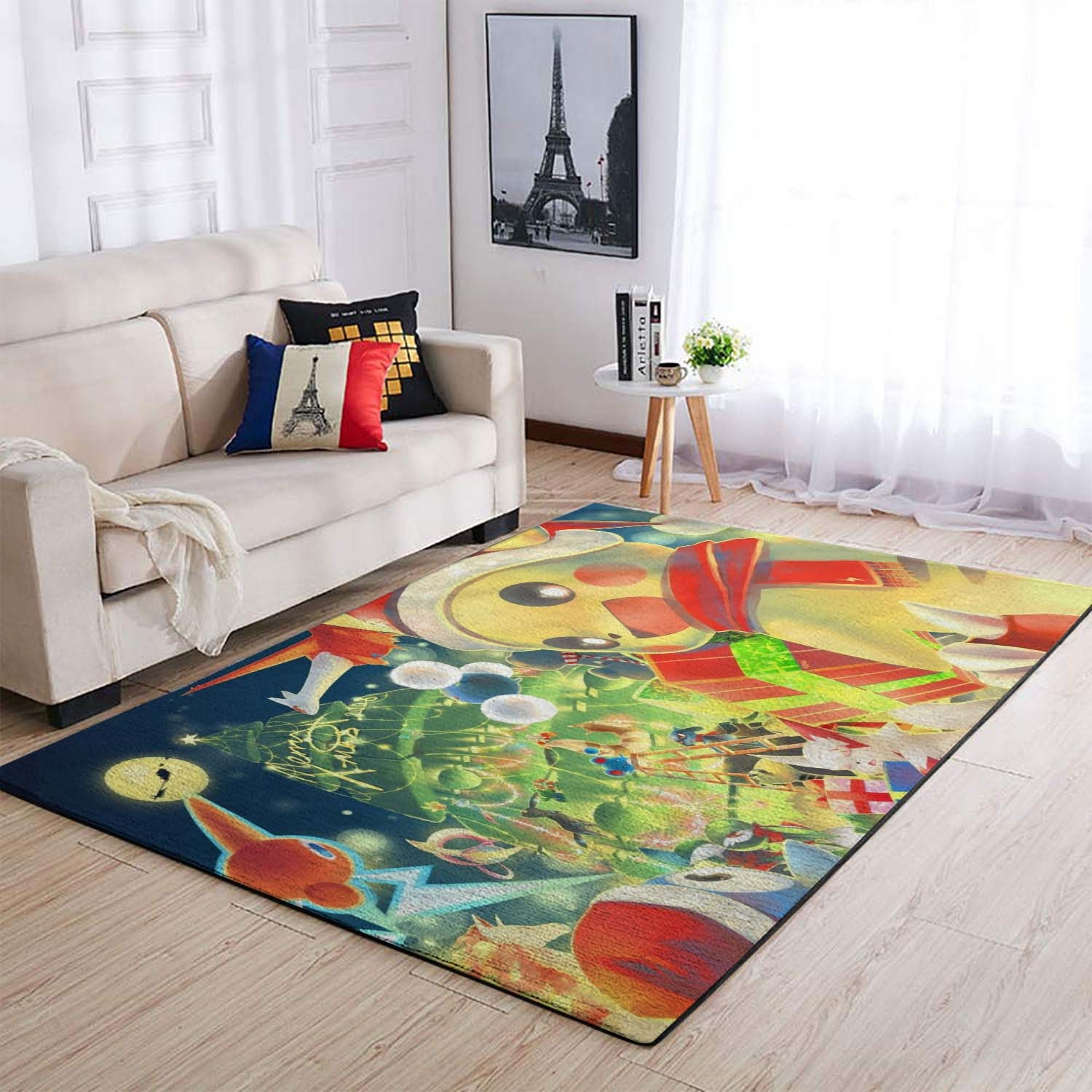 Pokemon Noel Area Rug – Anime Floor Mat