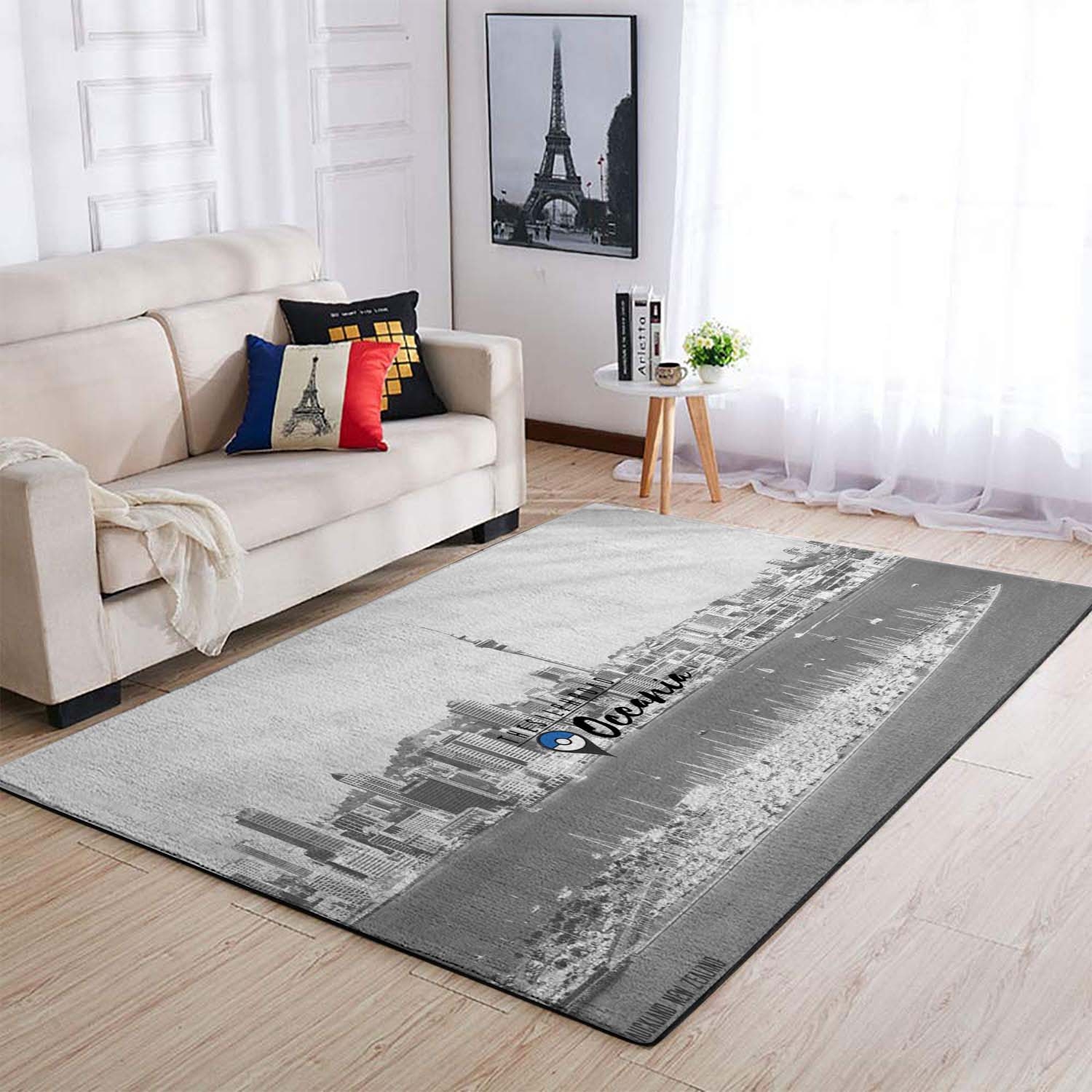 Pokemon Monochrome The Silph Road 01 Area Rug – Anime Floor Mat