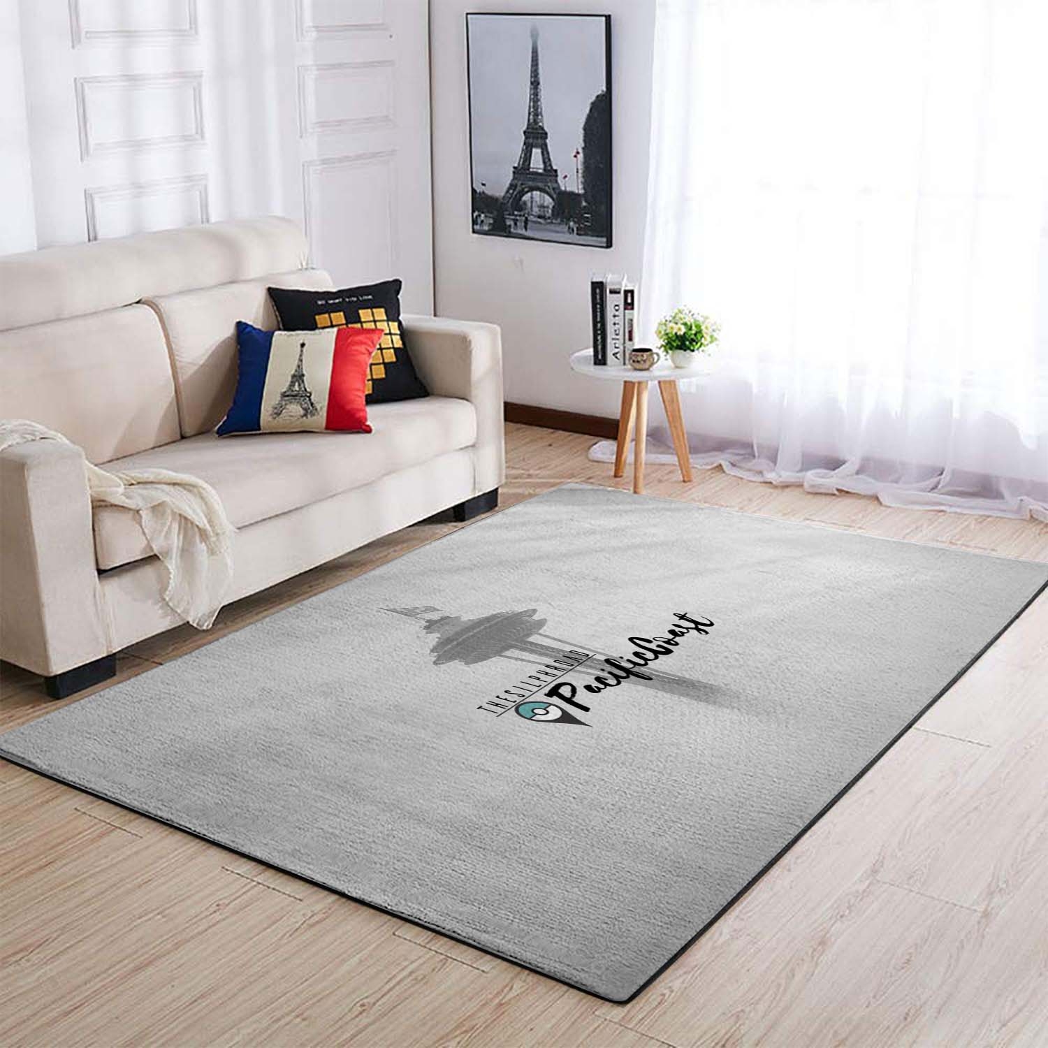 Pokemon Monochrome The Silph Road West Coast 01 Area Rug – Anime Floor Mat