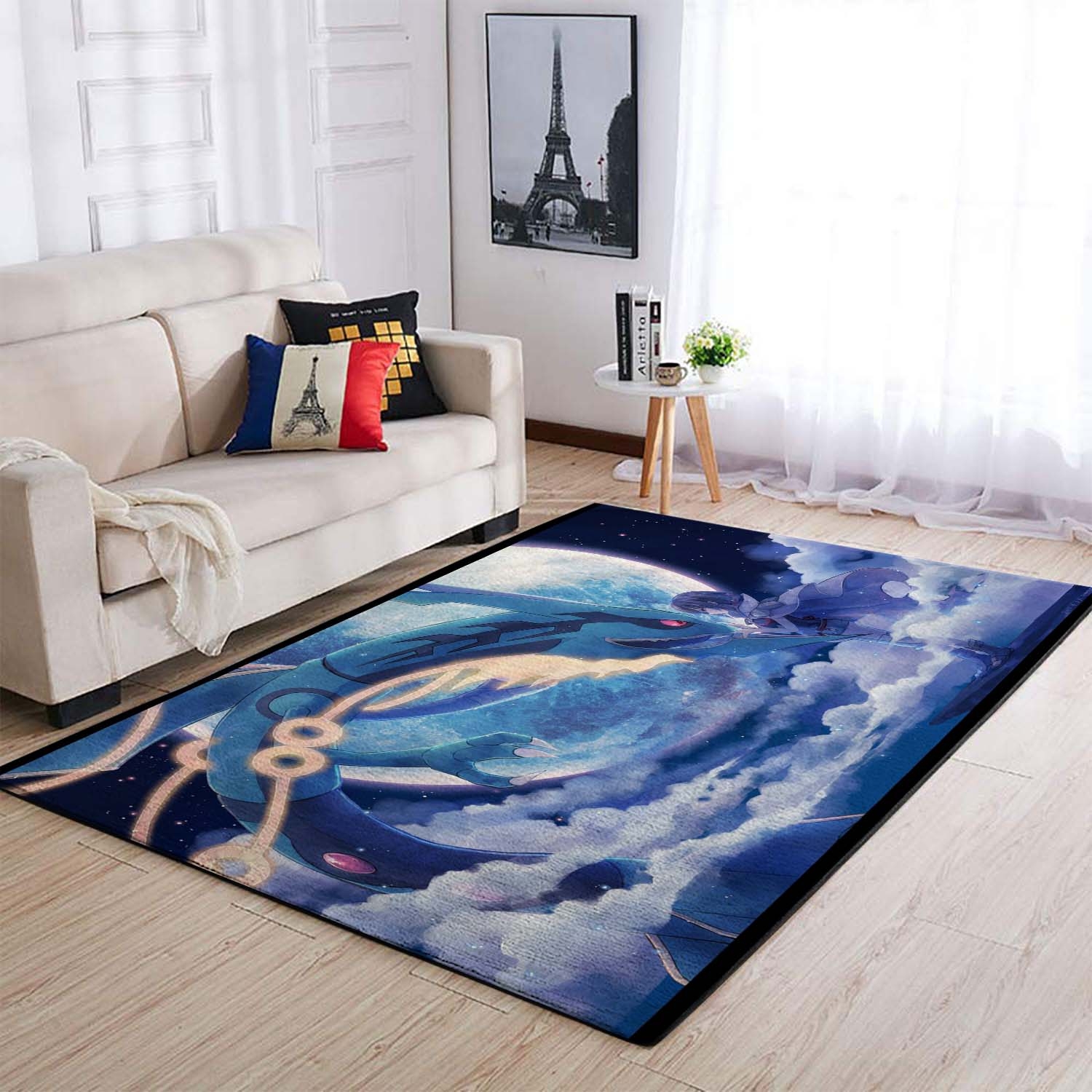 Pokemon Higana Rayquaza Torute Area Rug – Anime Floor Mat