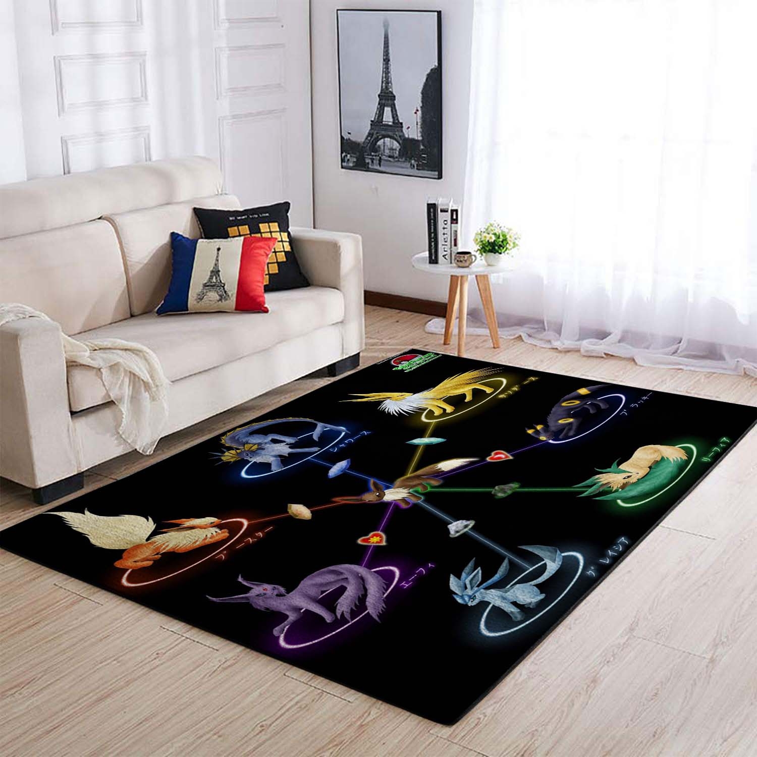 Pokemon Eevee Area Rug – Anime Floor Mat