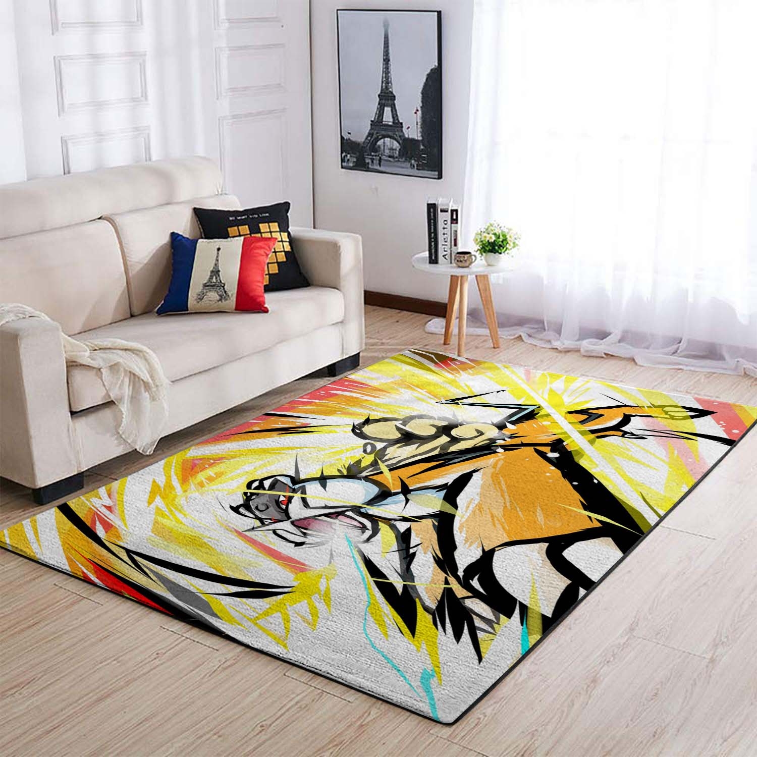 Pokemon Ishmam Raikou Shiny Raikou Area Rug – Anime Floor Mat