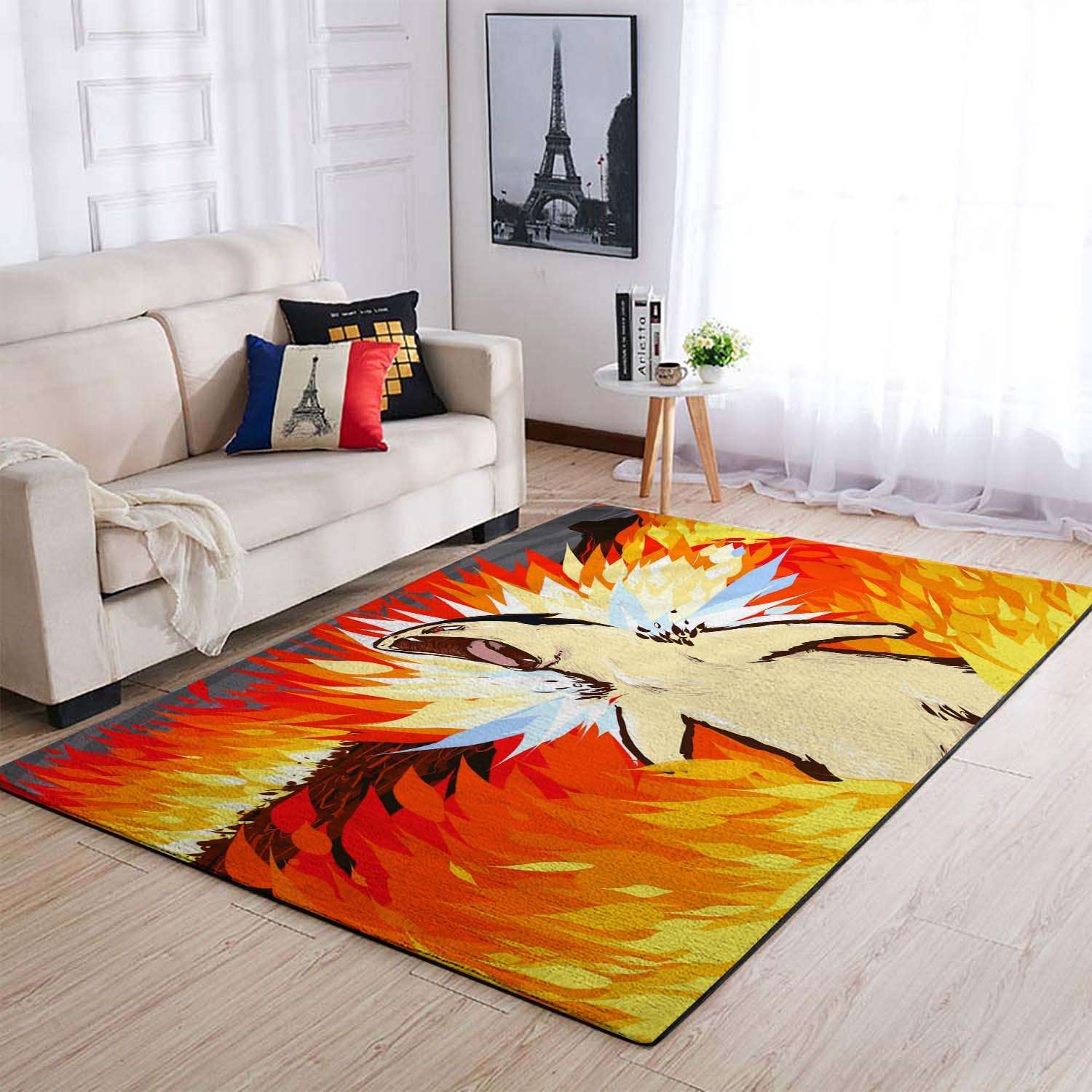 Pokemon Ishmam Typhlosion Area Rug – Anime Floor Mat