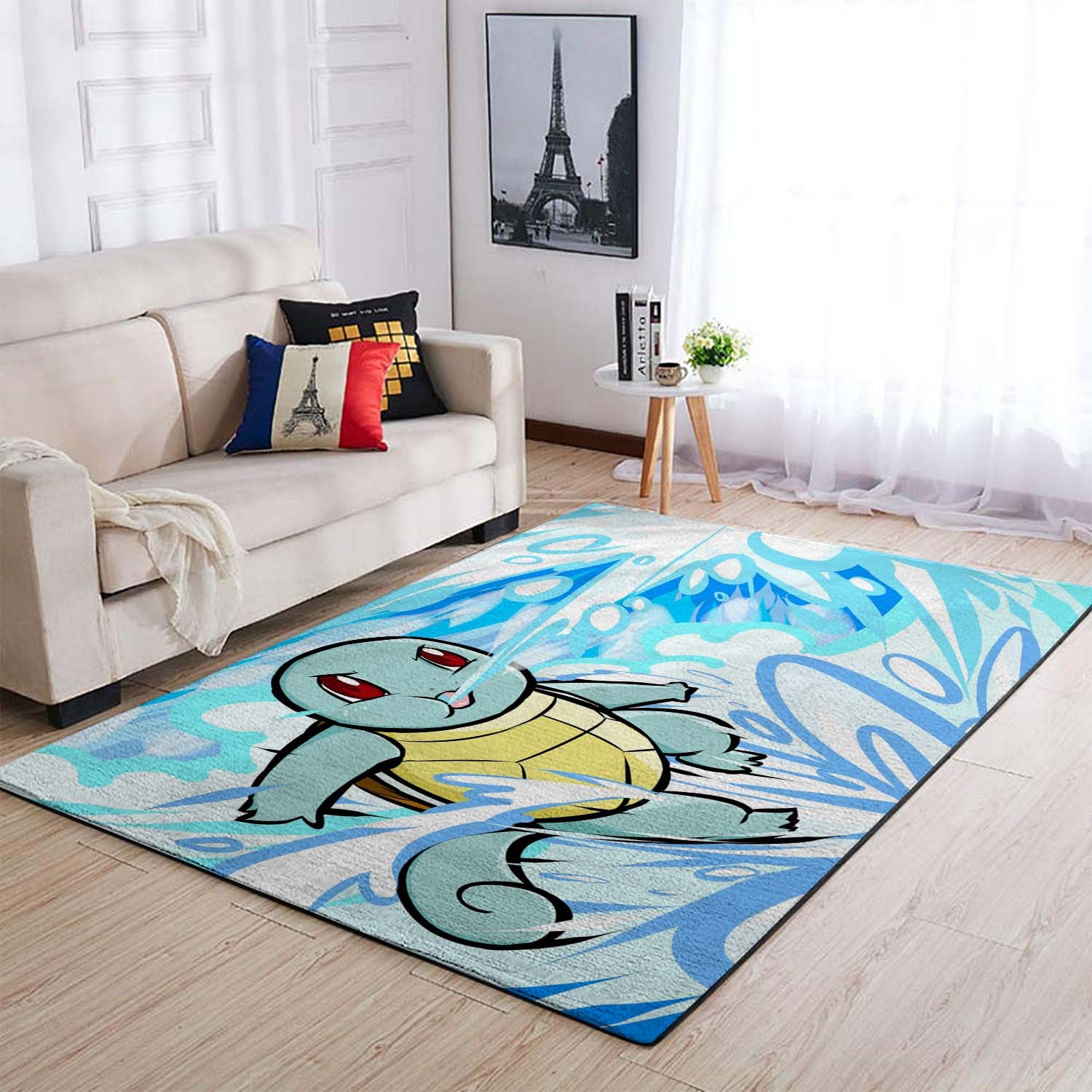 Pokemon Squirtle Area Rug – Anime Floor Mat