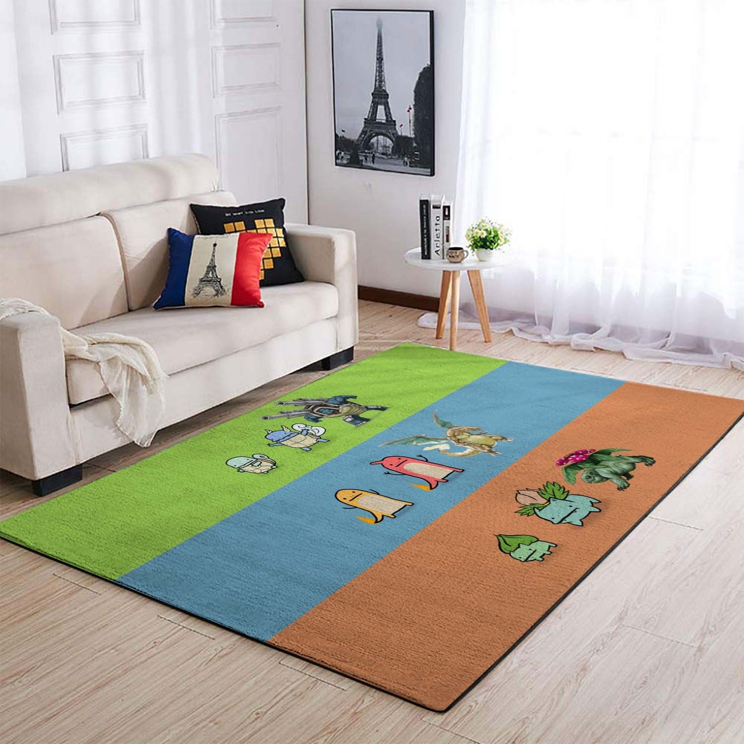 Pokemon Squirtle Area Rug – Anime Floor Mat