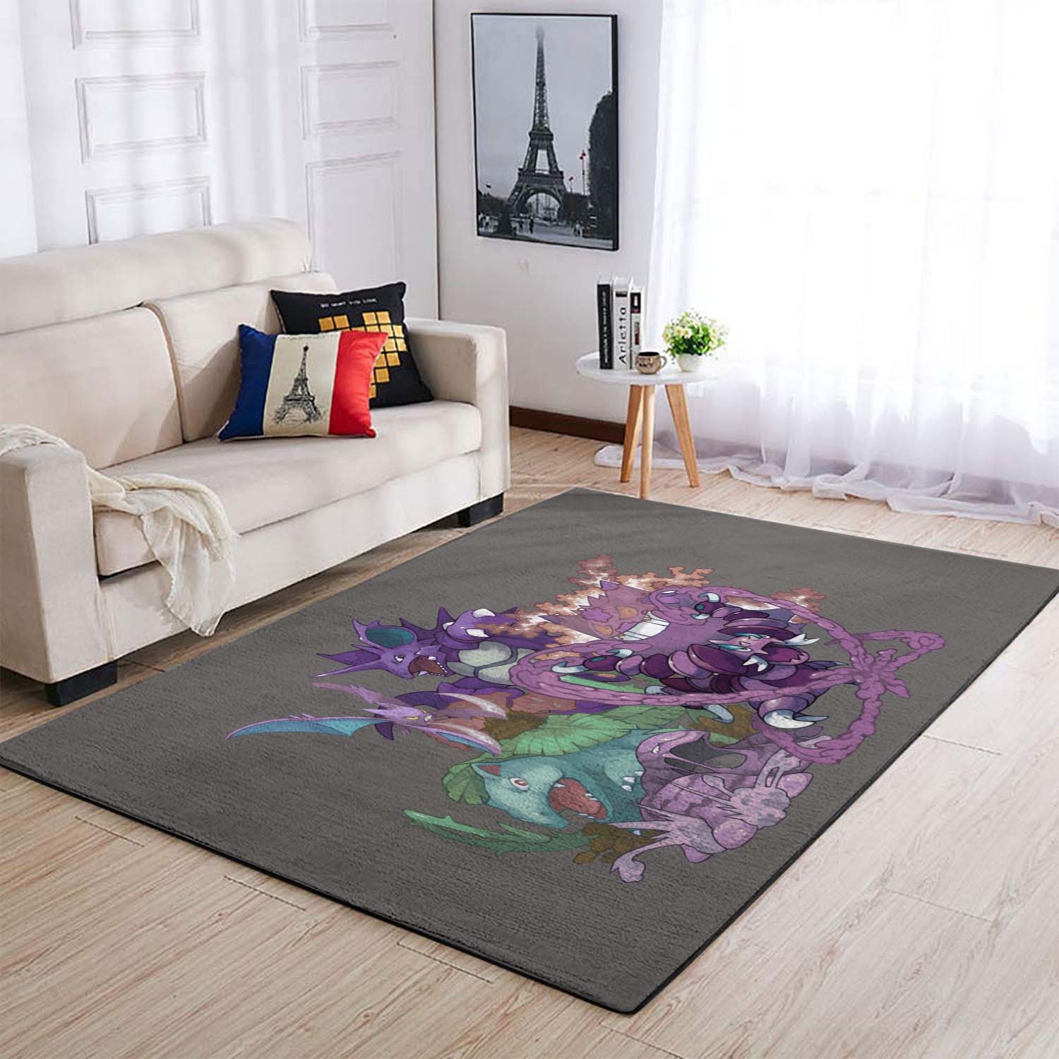 Pokemon Crobat Gengar Nidoking Venusaur Area Rug – Anime Floor Mat