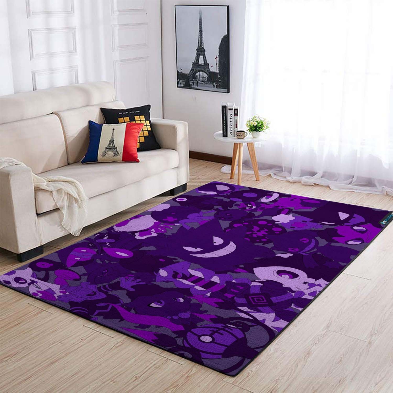 Pokemon Gengar Ghastly Ghosts Haunter Area Rug – Anime Floor Mat