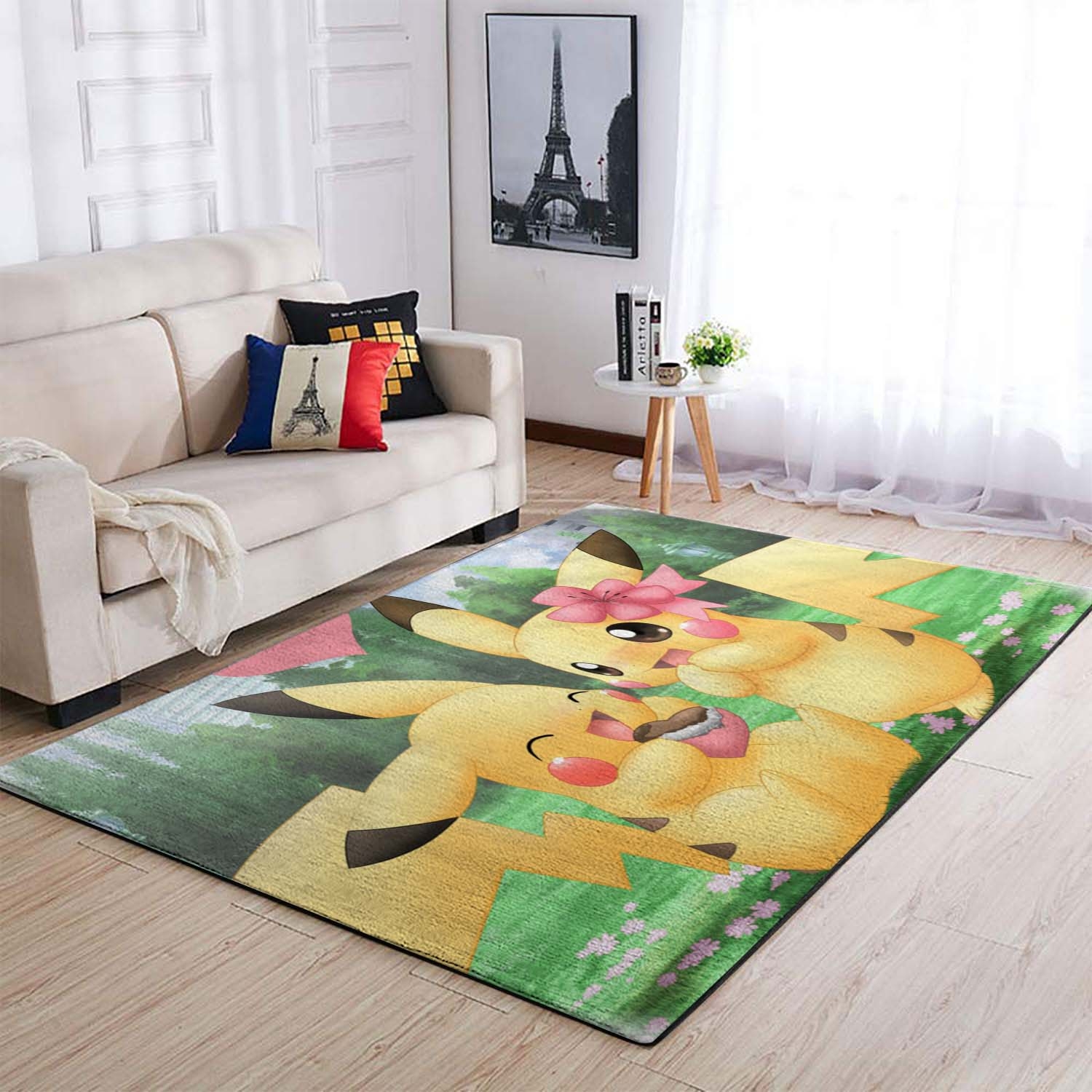 Pokemon Pikachu Area Rug – Anime Floor Mat