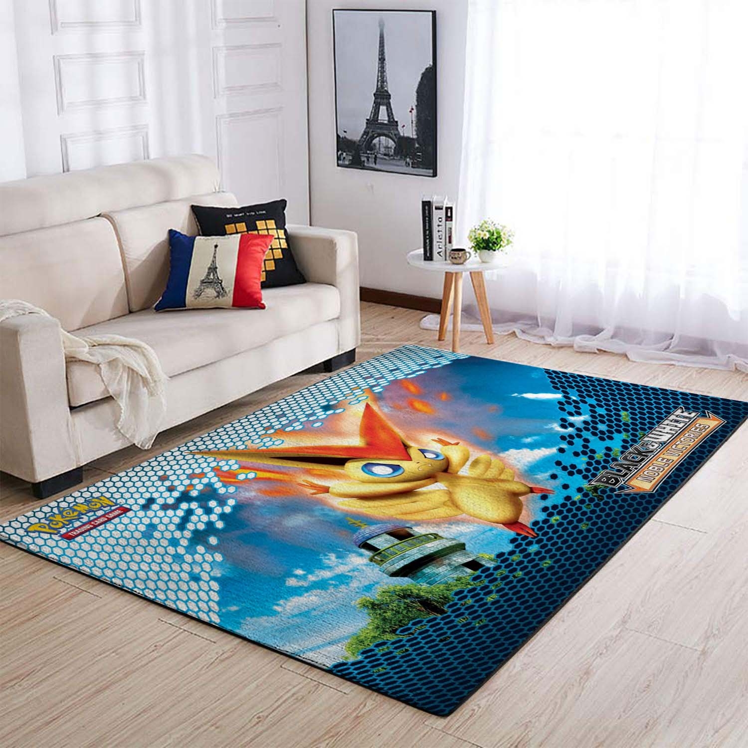 Pokemon Victini Area Rug – Anime Floor Mat