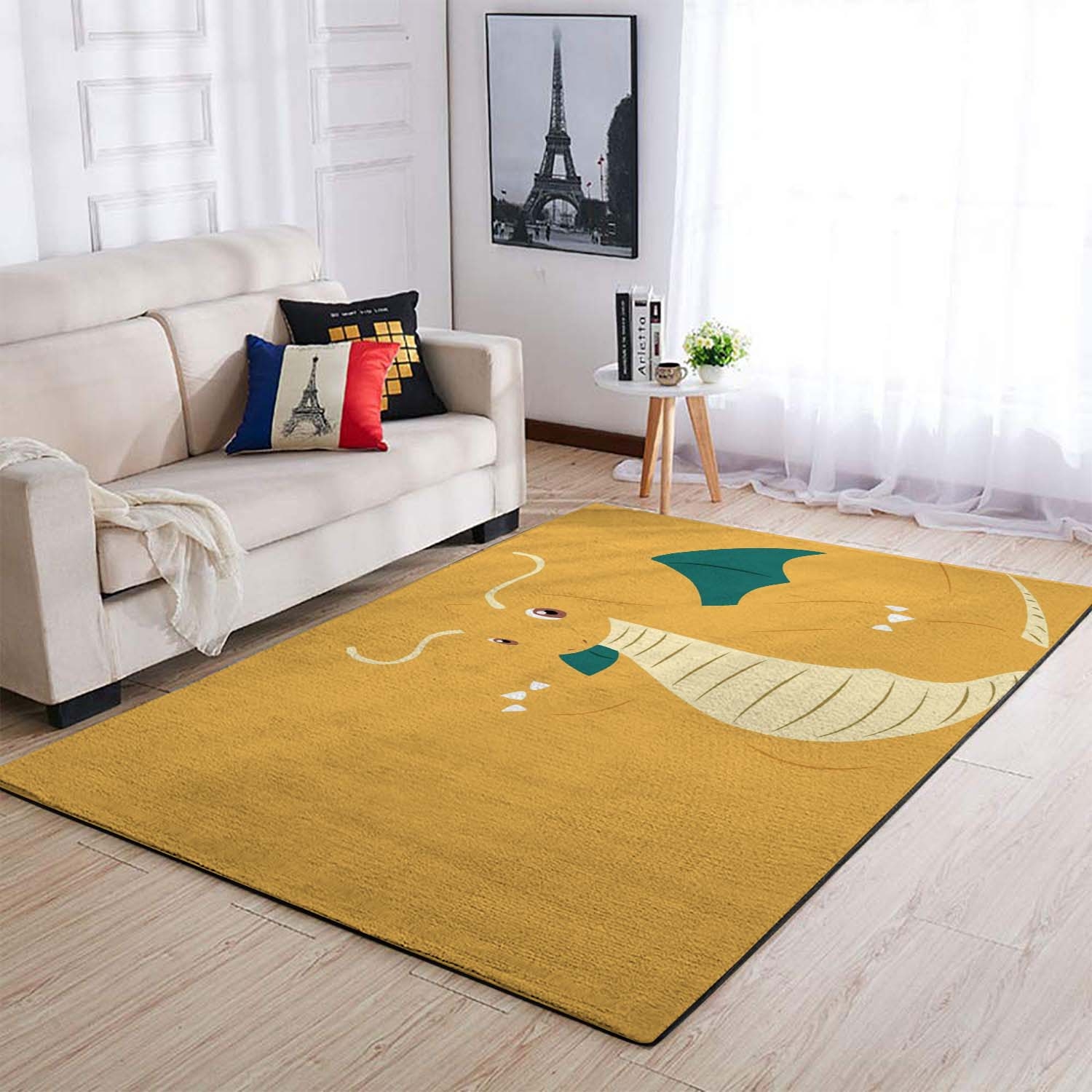 Pokemon Dragonite Area Rug – Anime Floor Mat