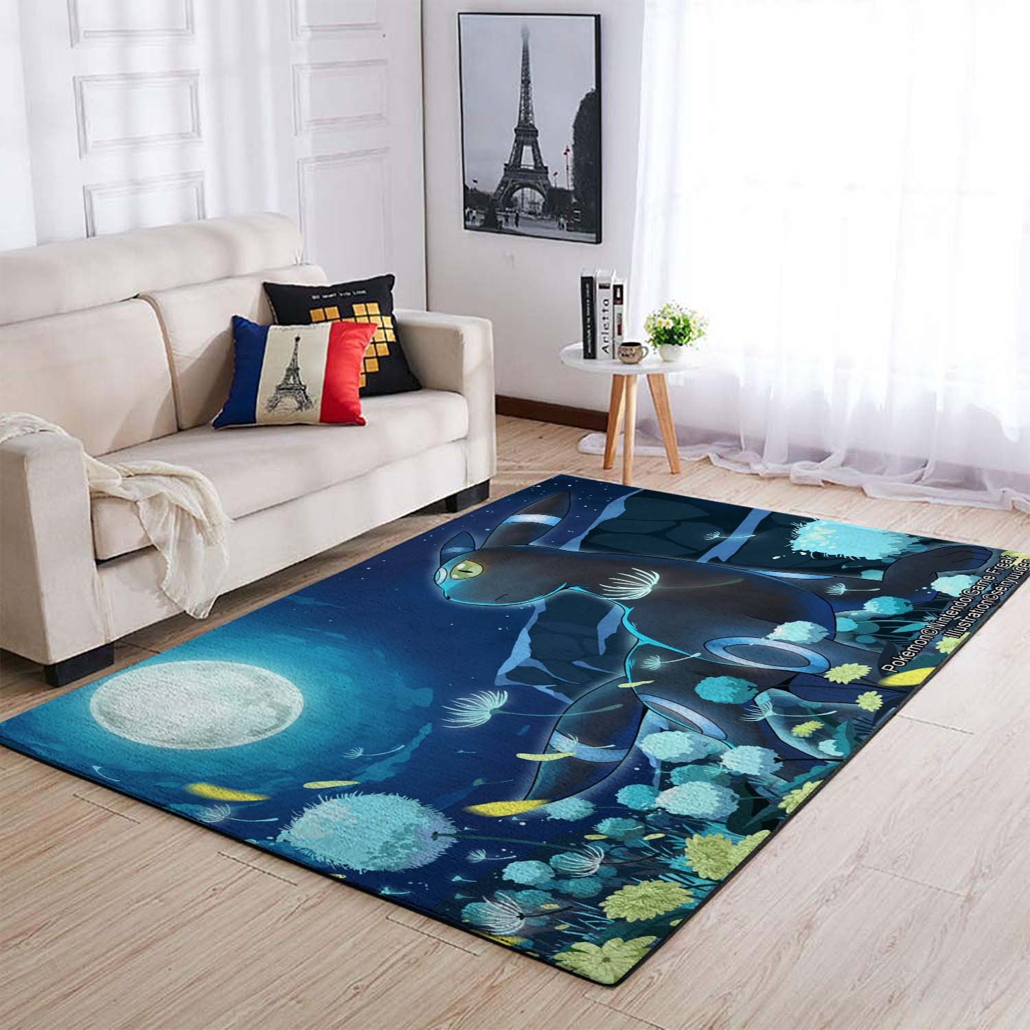 Pokemon Umbreon Area Rug – Anime Floor Mat