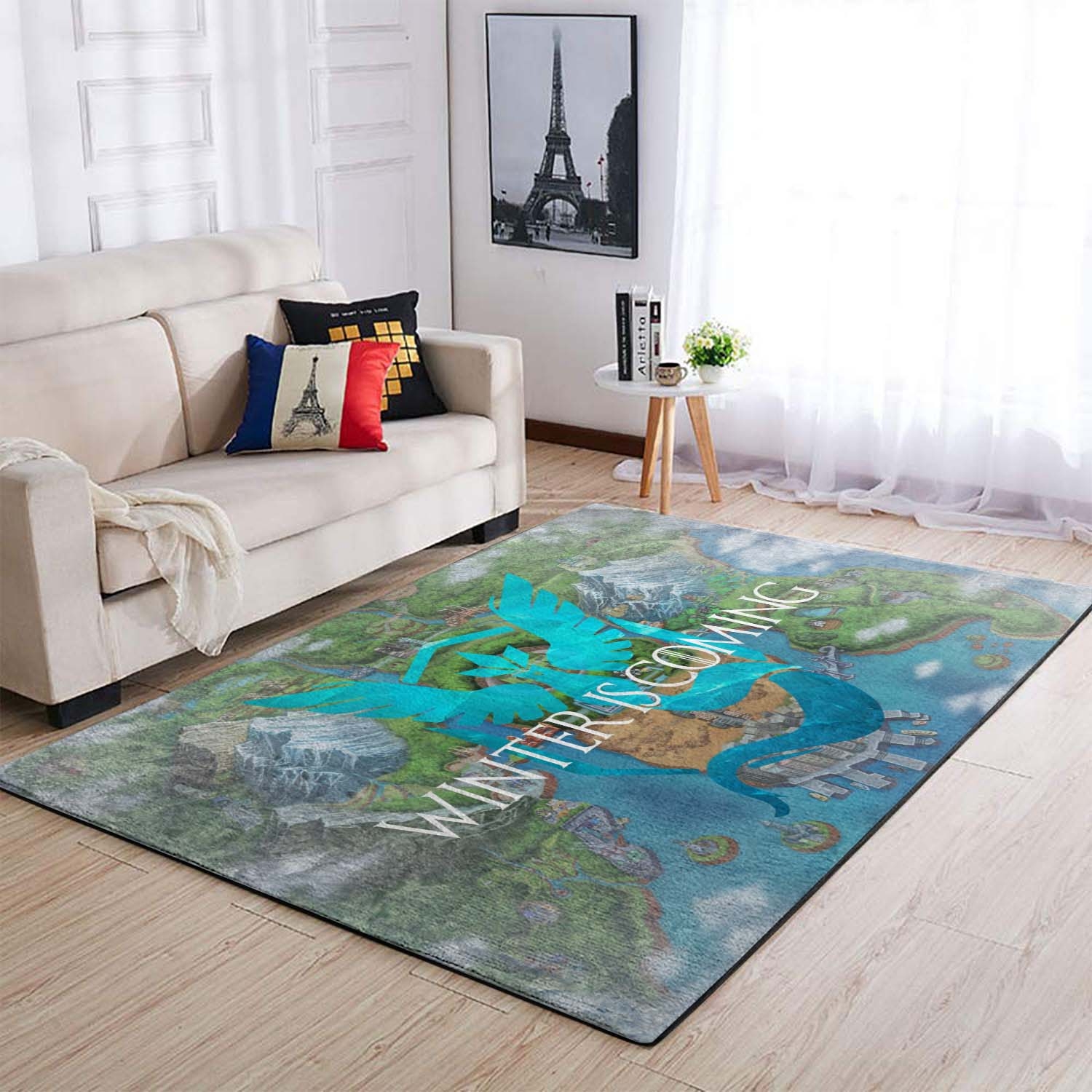 Pokemonpokemon Go Team Mystic Area Rug – Anime Floor Mat