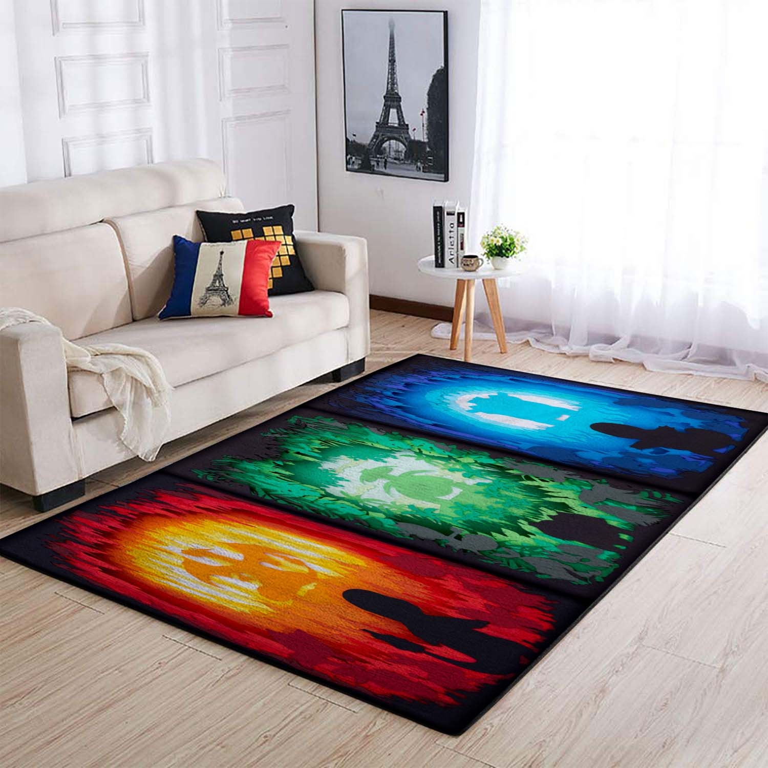Pokemon Charmander Bulbasaur Squirtle Starters Area Rug – Anime Floor Mat