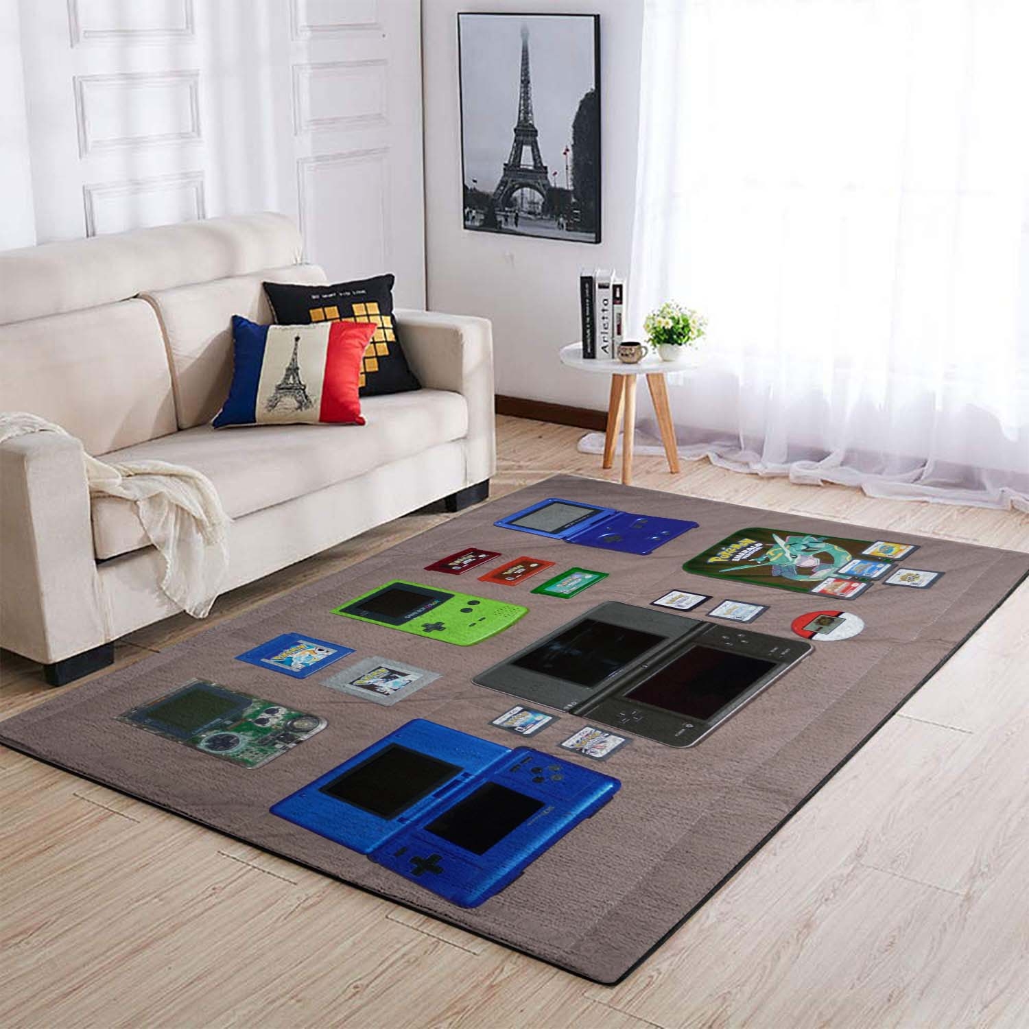 Pokemon Color Ds Advance Gameboy Area Rug – Anime Floor Mat