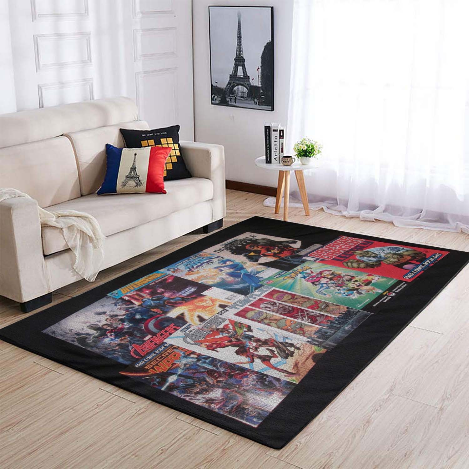 Pokemon Comics Dc Freecomicbookday Marvel Teenagemutantninjaturtles Area Rug – Anime Floor Mat