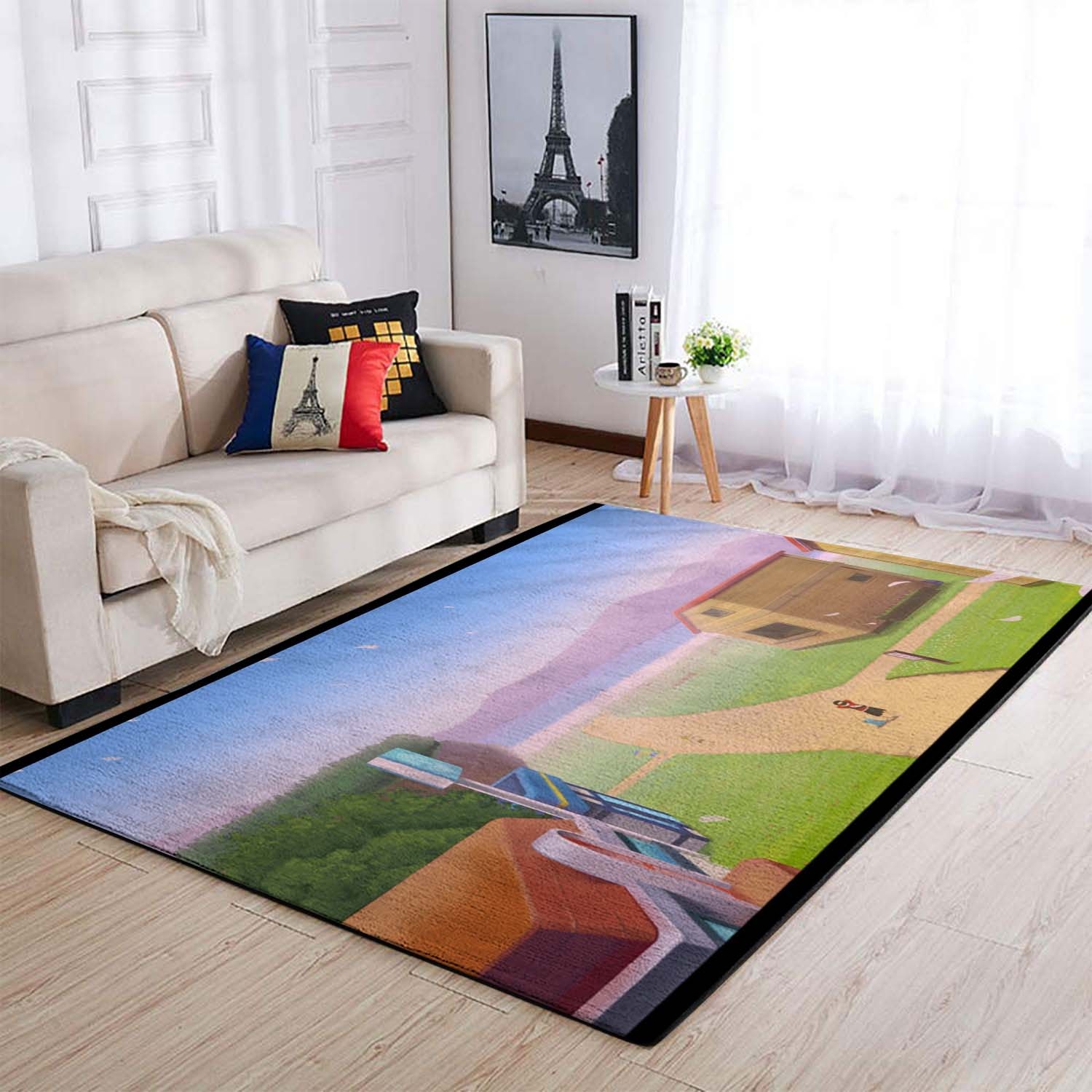 Pokemon Estate Color Area Rug – Anime Floor Mat