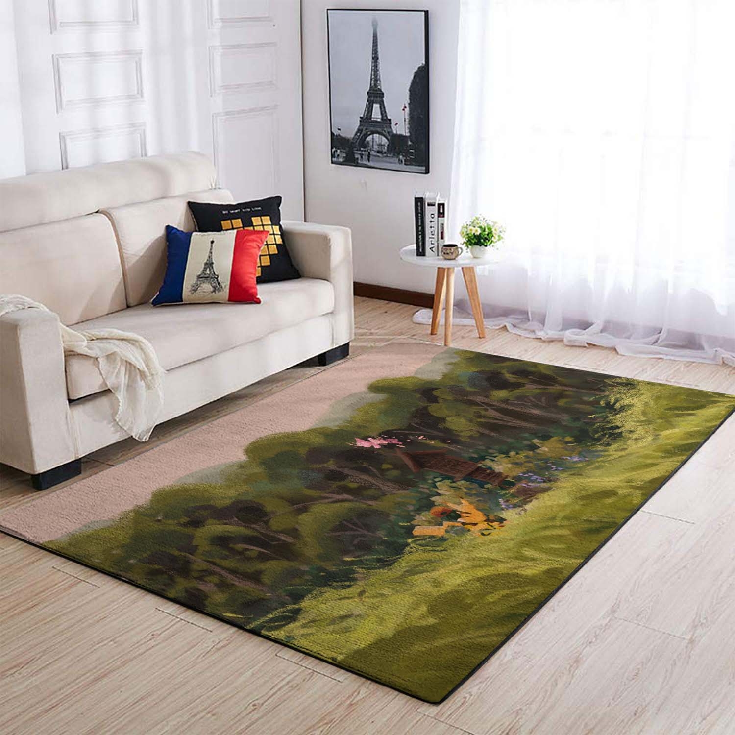 Pokemon Fantasy Art Artwork Area Rug – Anime Floor Mat
