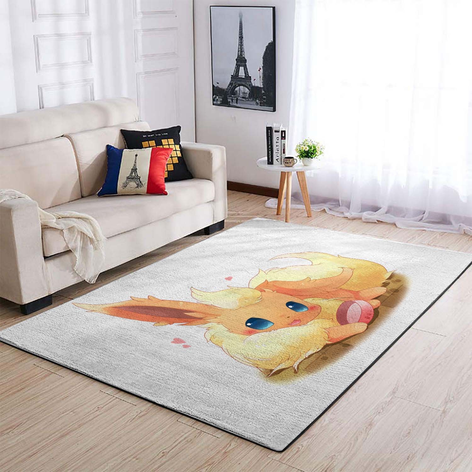 Pokemon Flareon Area Rug – Anime Floor Mat
