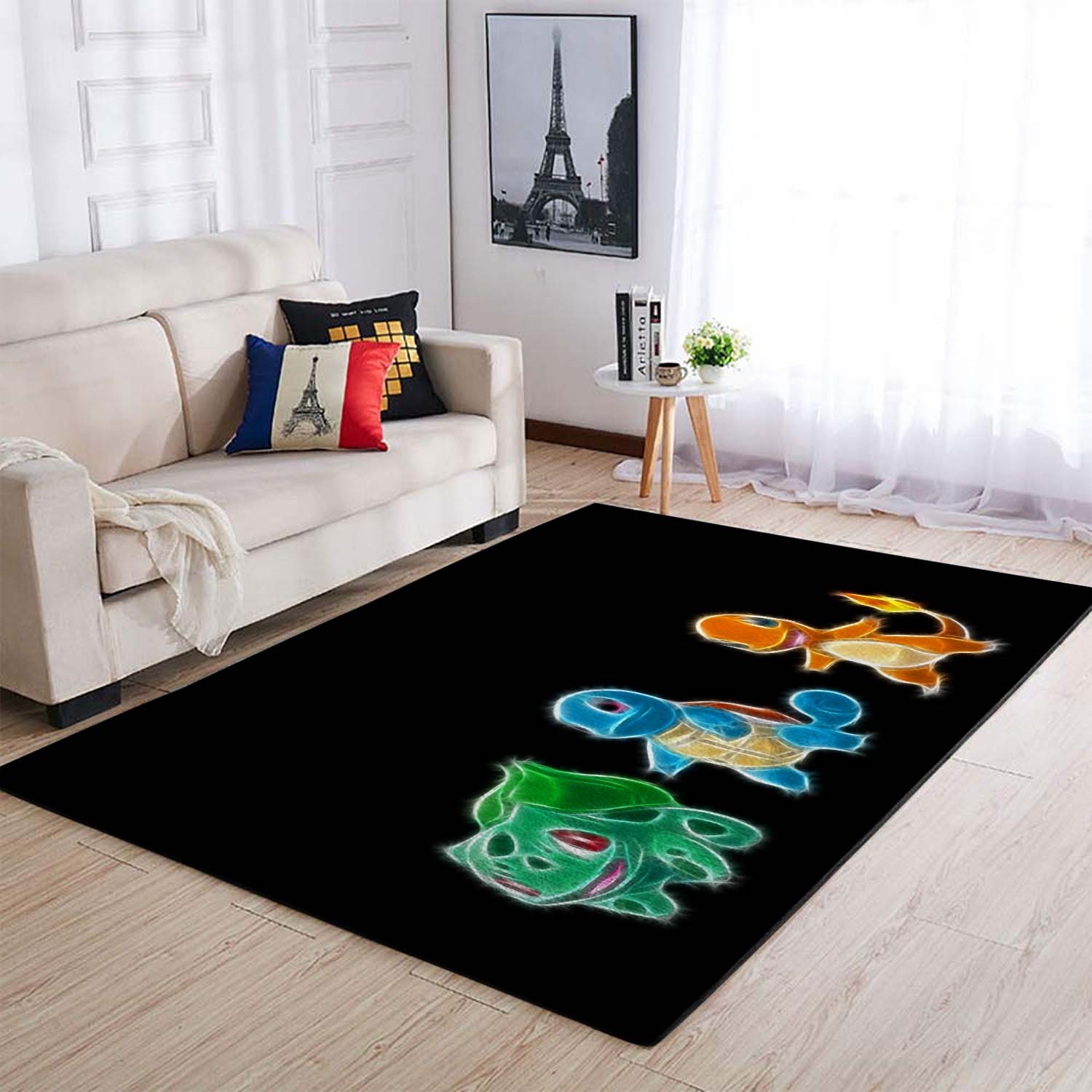 Pokemon Fractalius Area Rug – Anime Floor Mat