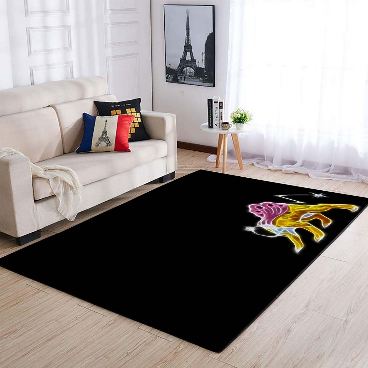 Pokemon Fractalius Raikou Area Rug – Anime Floor Mat